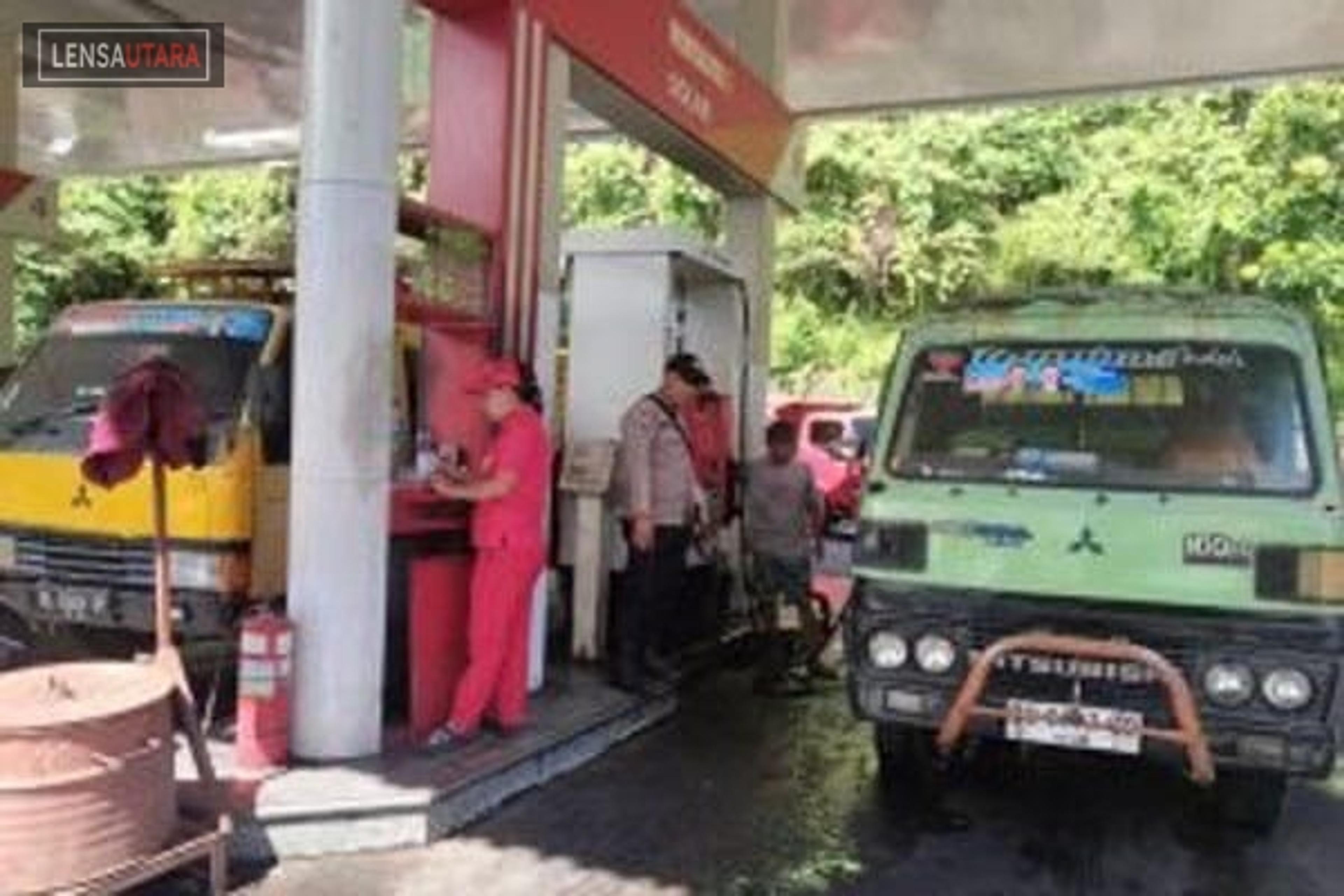 Pastikan tak Ada Penimbunan dan Penyalahgunaan BBM, Polresta Manado dan Jajaran Pantau SPBU