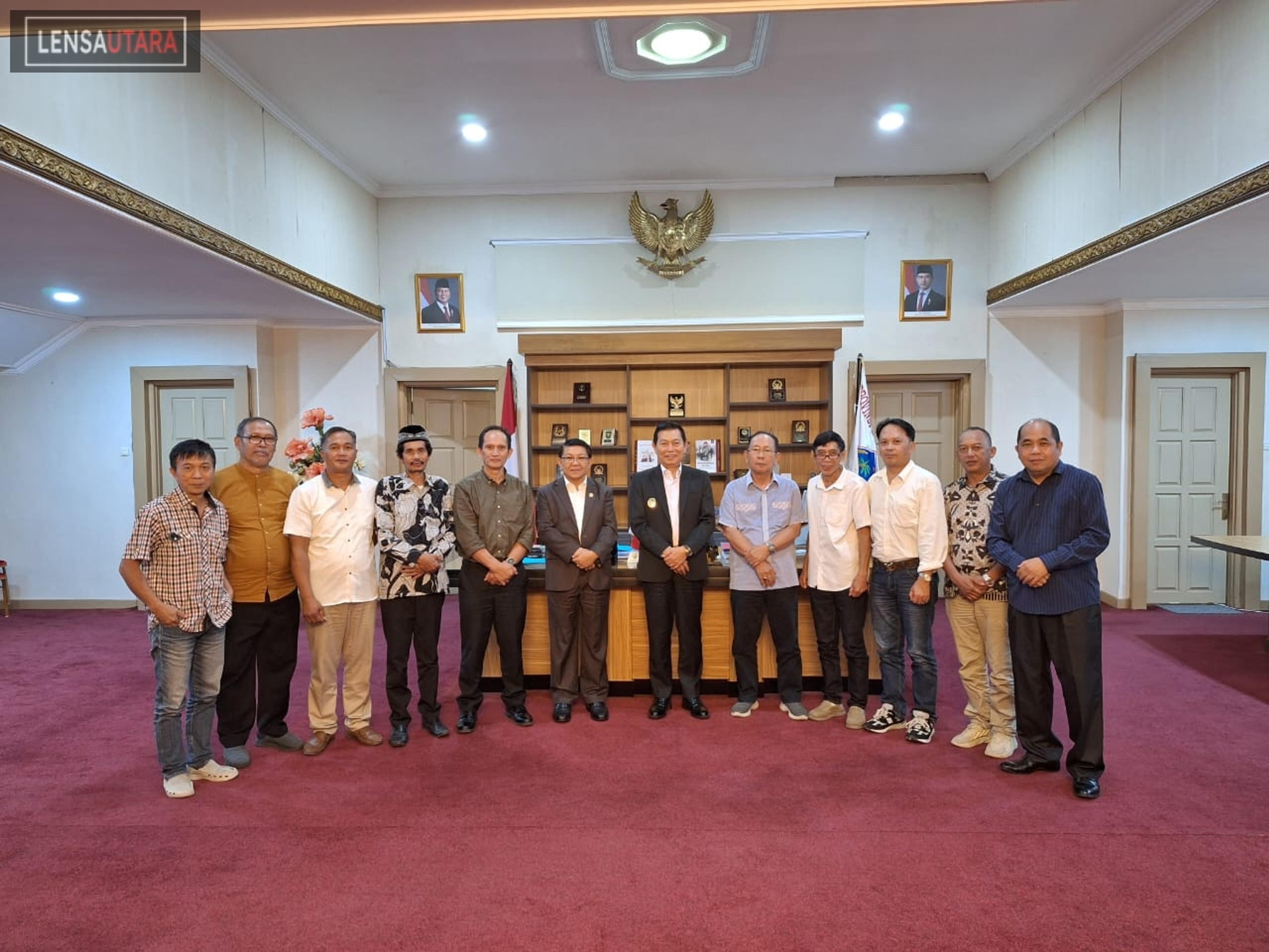 Wagub Sulut Pimpin Rapat Bahas Calon DOB Kota Langowan Bersama P2KL