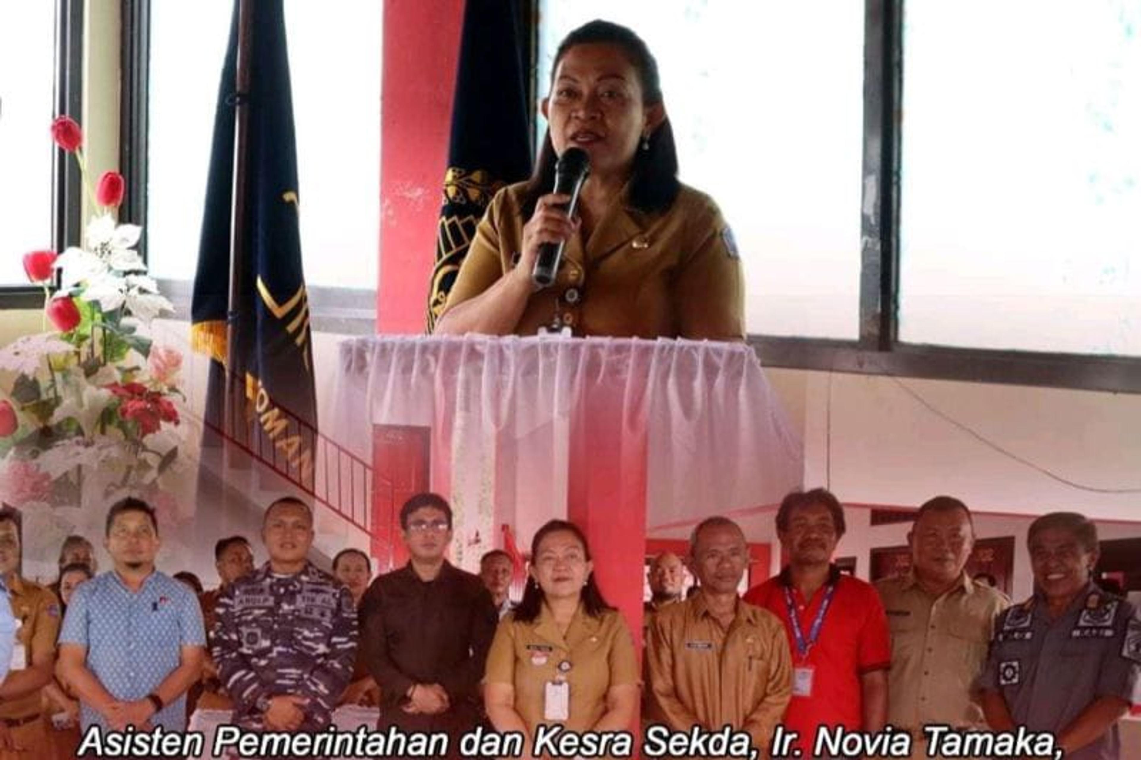Asisten I Sekda Sitaro Buka Sosialisasi Penegakan Hukum Keimigrasian