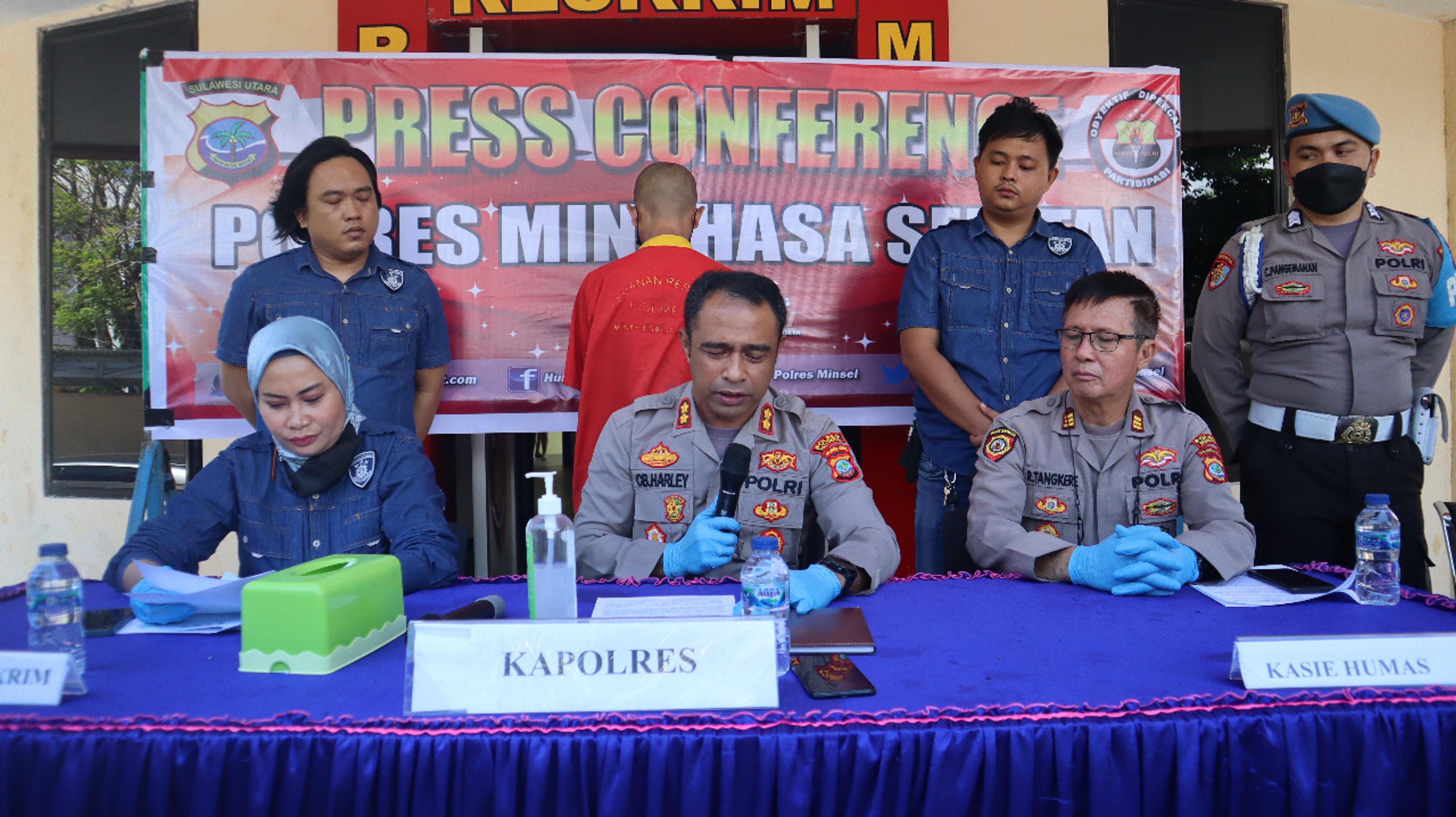 Buron 11 Tahun, Tersangka Pembunuhan di Desa Elusan Ditangkap Polisi