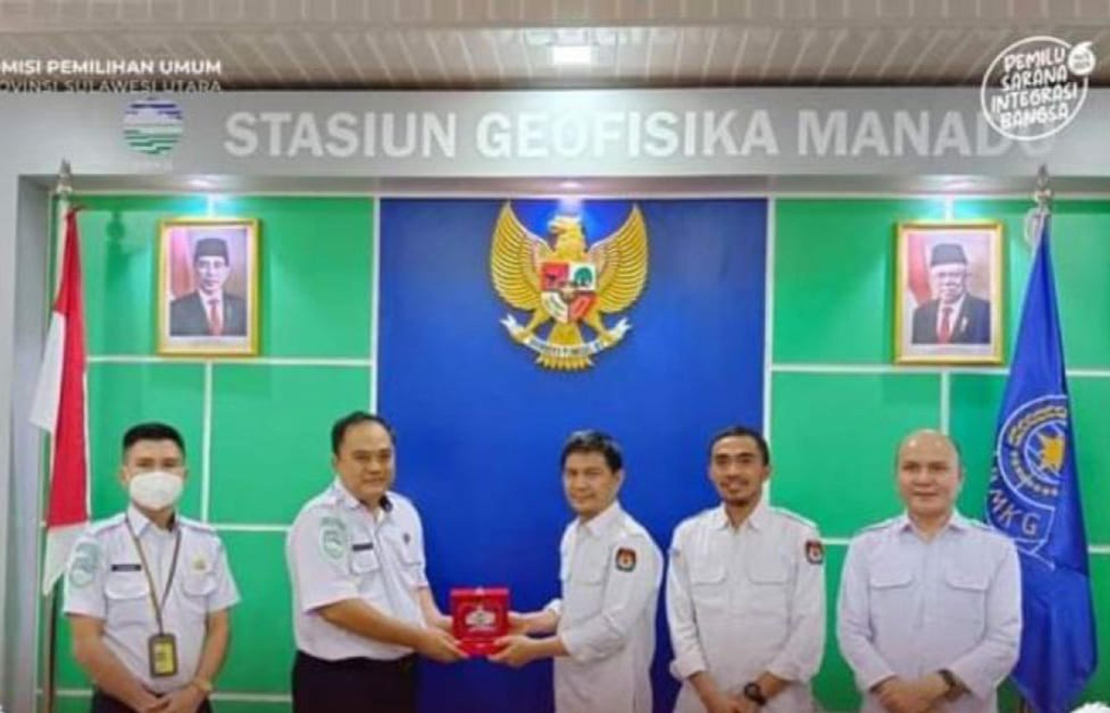 BMKG Bantu KPU Sulut Sosialisasi Potensi Daerah Rentan Dampak Cuaca