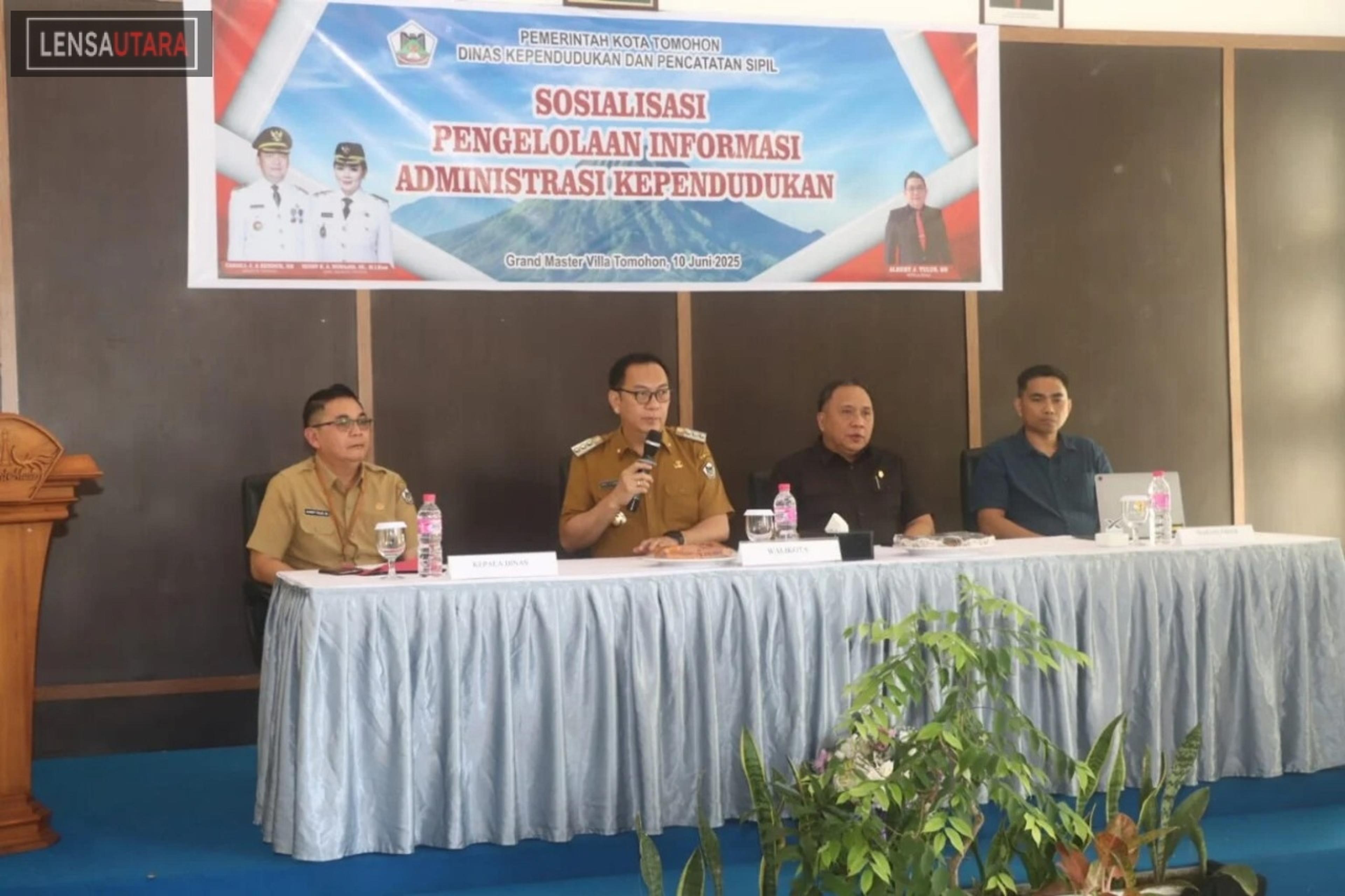Pala’ Tidak Optimal Akan Diganti, Sebut Walikota Tomohon Saat Bimtek Digital Pelayanan Adminduk Berbasis Lingkungan