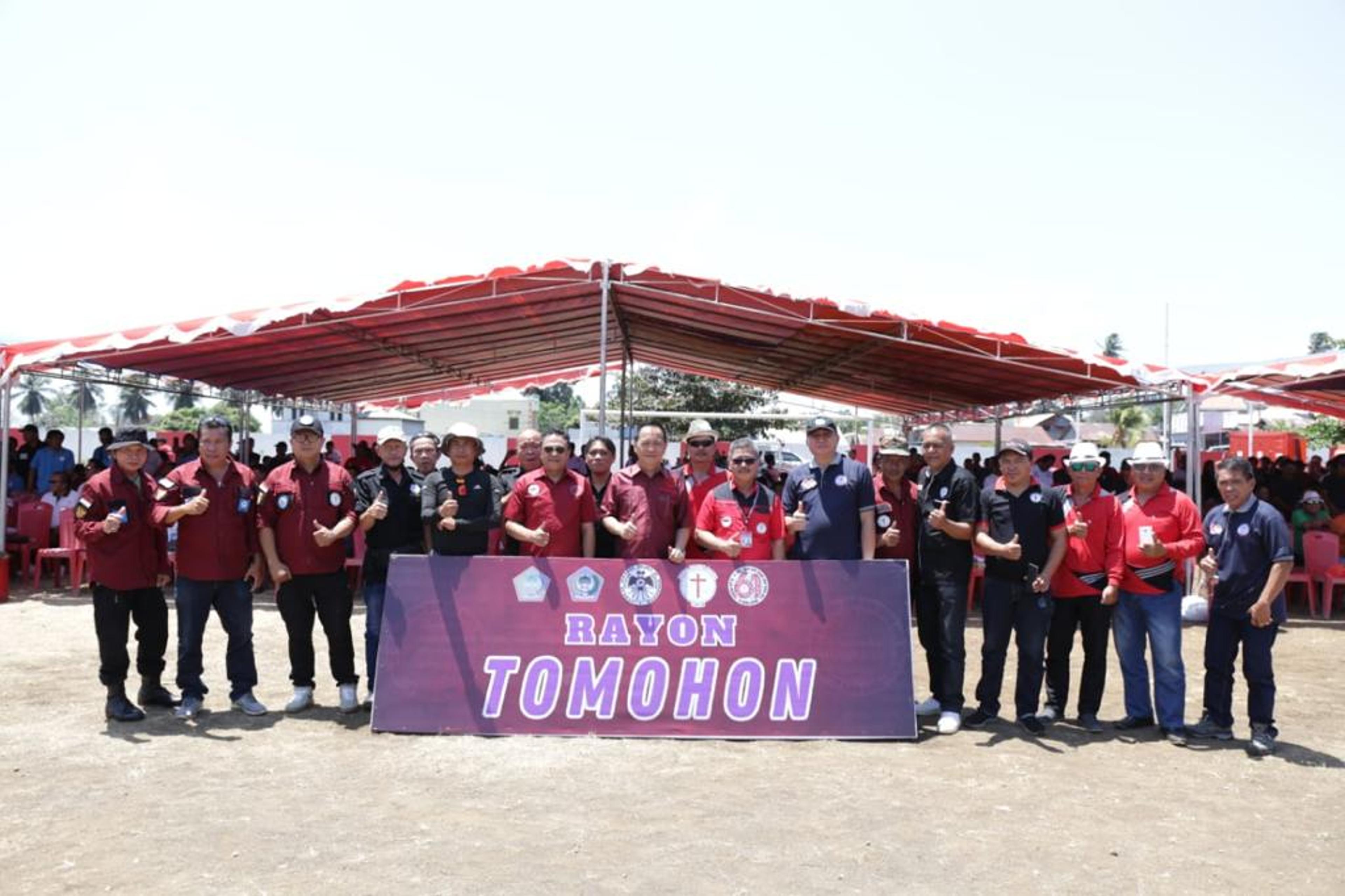 Pnt Caroll Dampingi Rayon Tomohon di HUT ke-61 PKB Sinode GMIM di Bitung