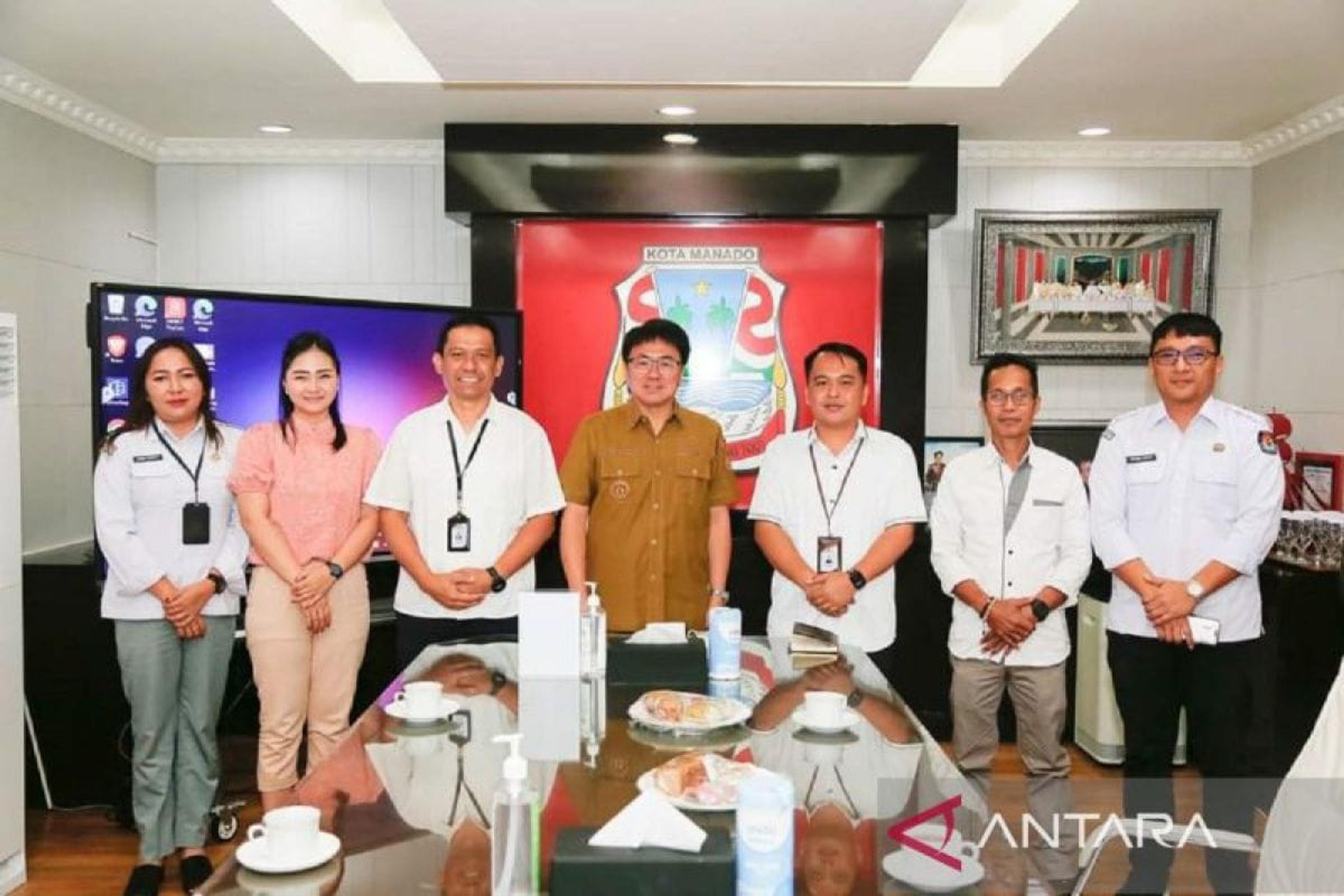 KPU – Walikota Manado Bertemu Bahas Persiapan Pemilu