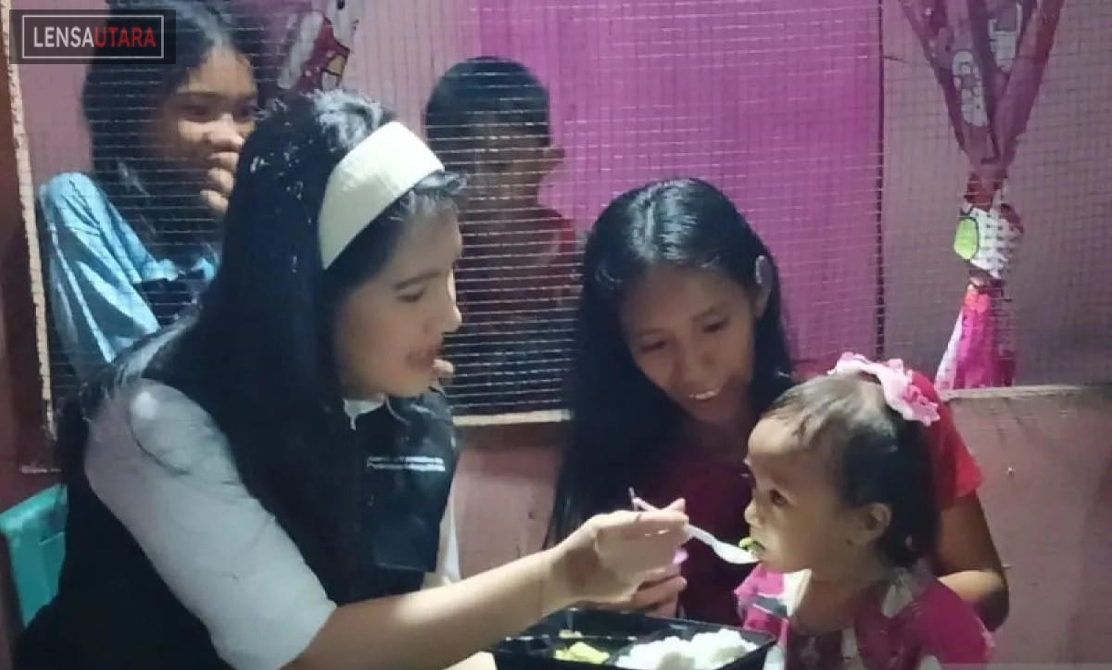 Wamen BKKBN Isyana Beri Bantuan Percepatan Penurunan Stunting di Manado
