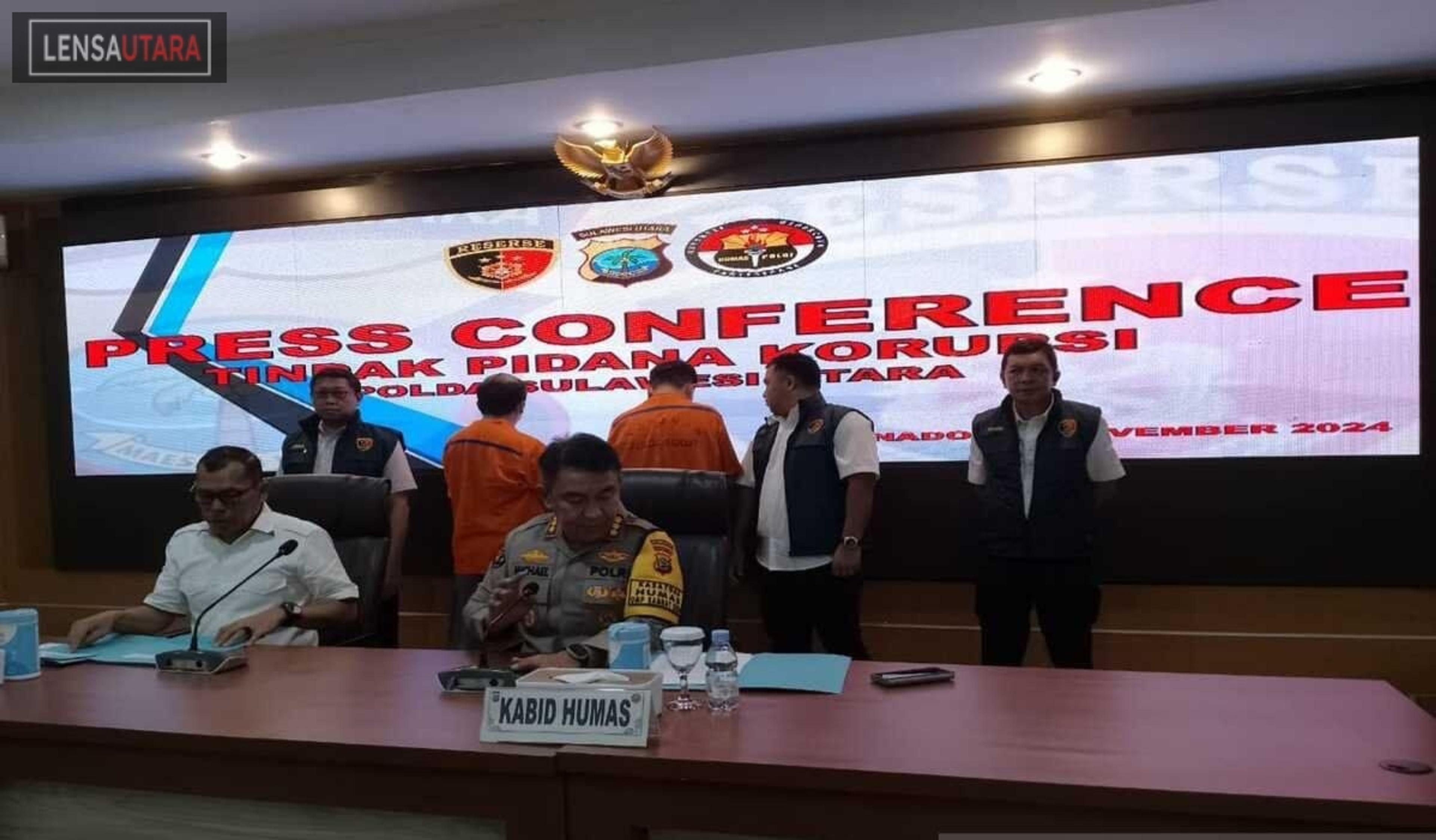 Dua Tersangka Kasus Korupsi Pengadaan Mobil PCR Dinkes Manado Ditahan Polda Sulut