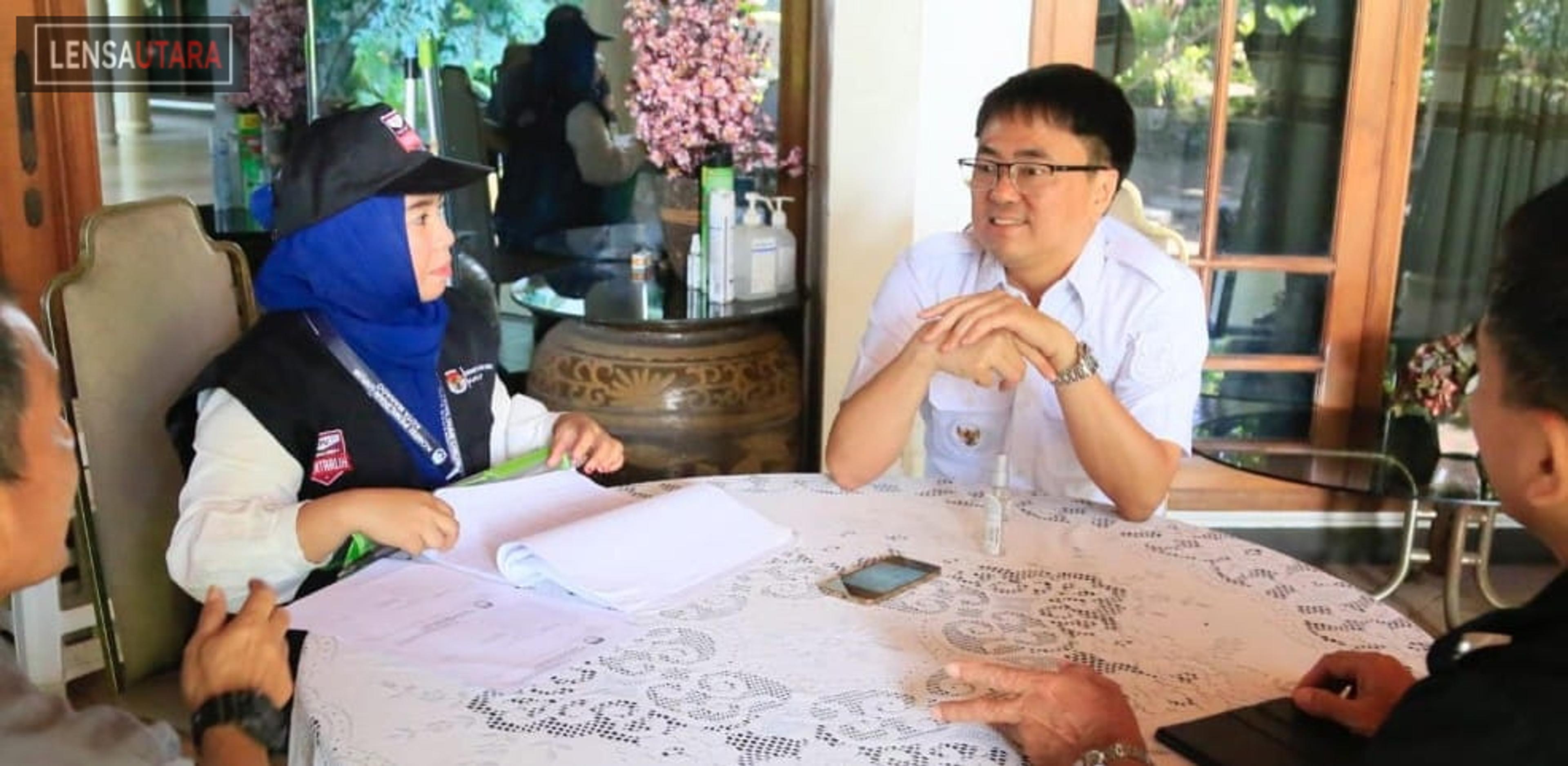 Kunjungan Pantarlih, Walikota Manado: Nasib Bangsa Ditentukan Lewat Pemilu