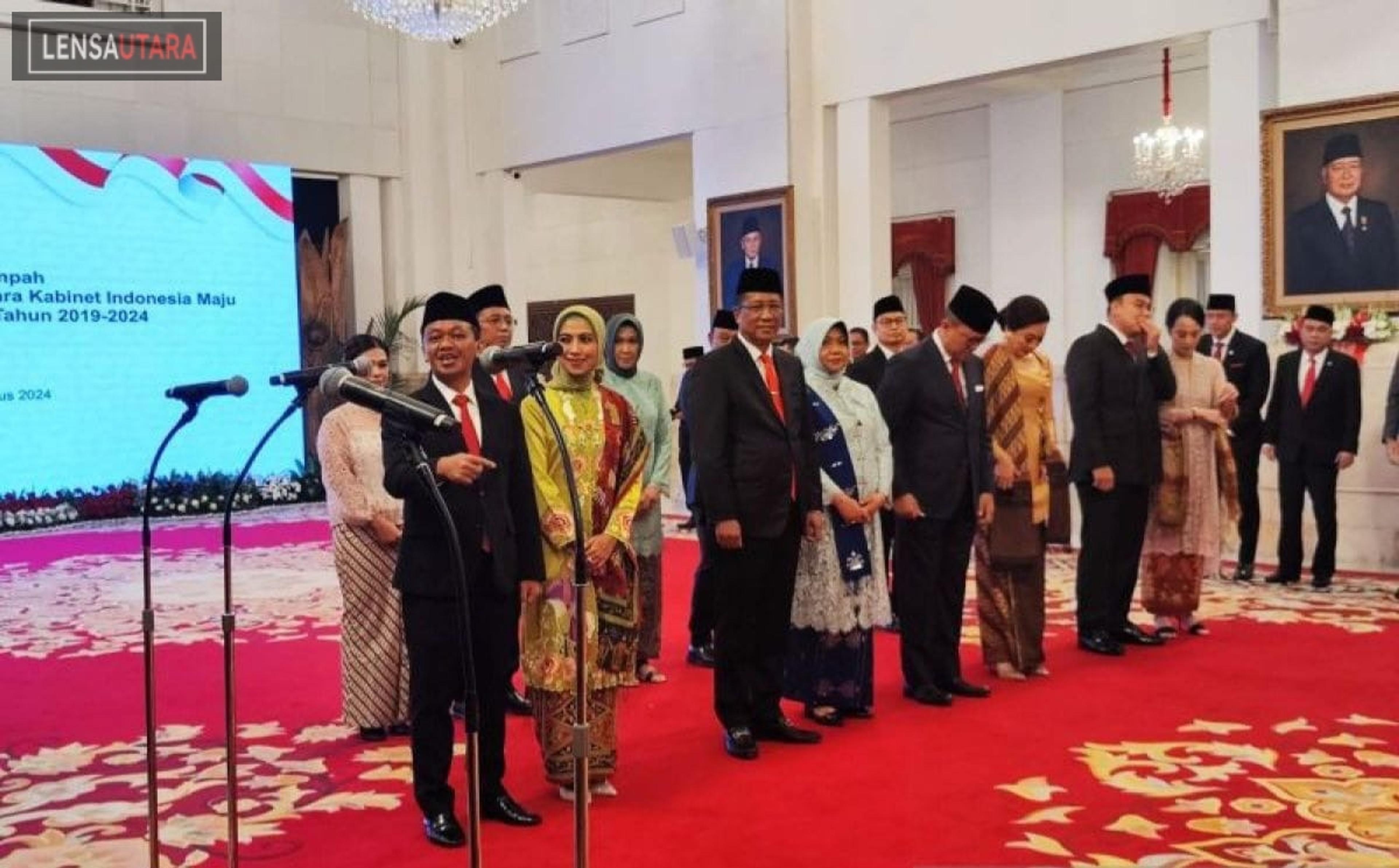 Presiden Lantik Supratman Andi Atgas Sebagai Menkumham, Ini Profilnya