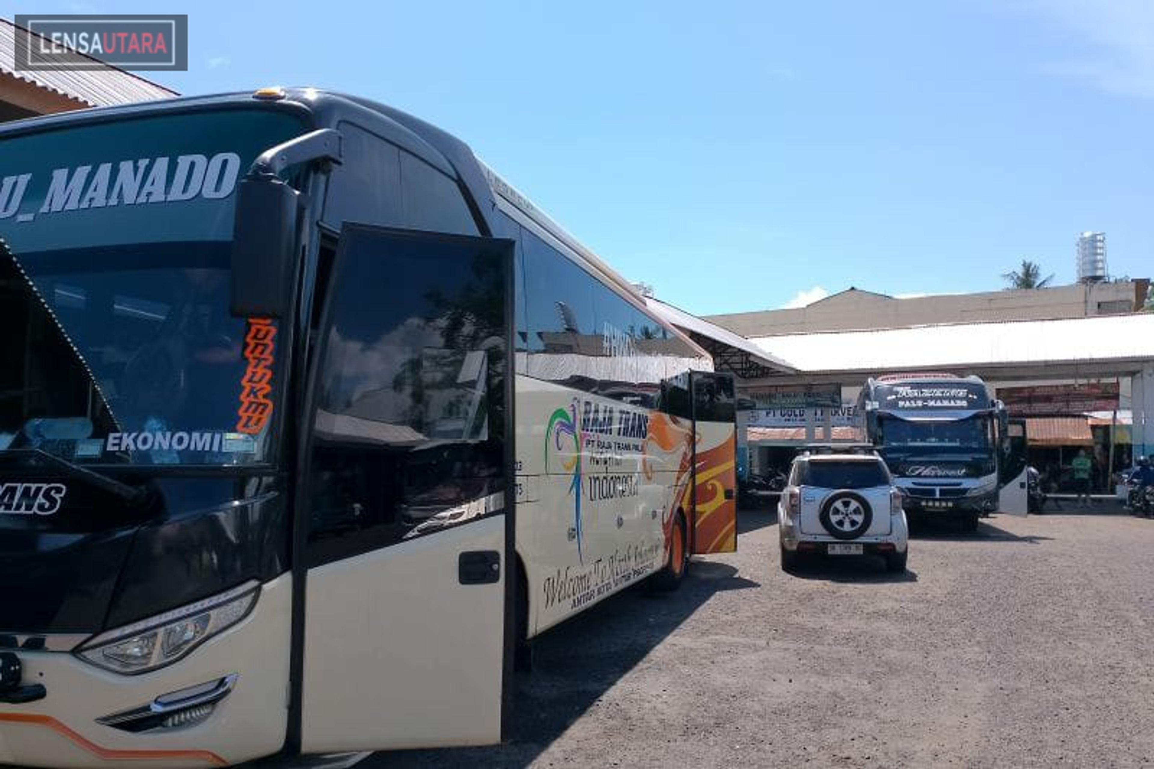 Terminal Malalayang Manado Berangkatkan 10 Bus Mudik Tujuan Gorontalo