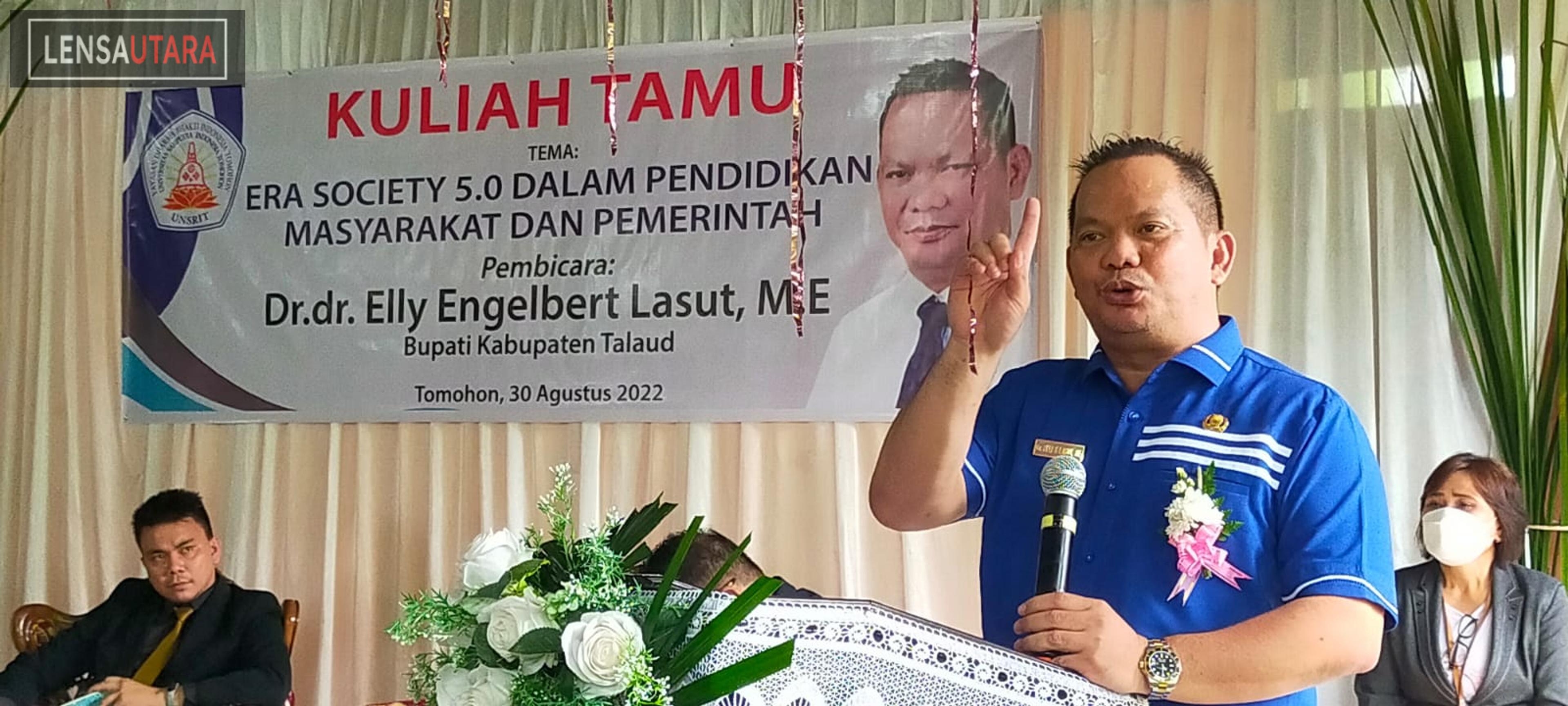 Kuliah Tamu UNSRIT Undang Elly Lasut sebagai Pemateri