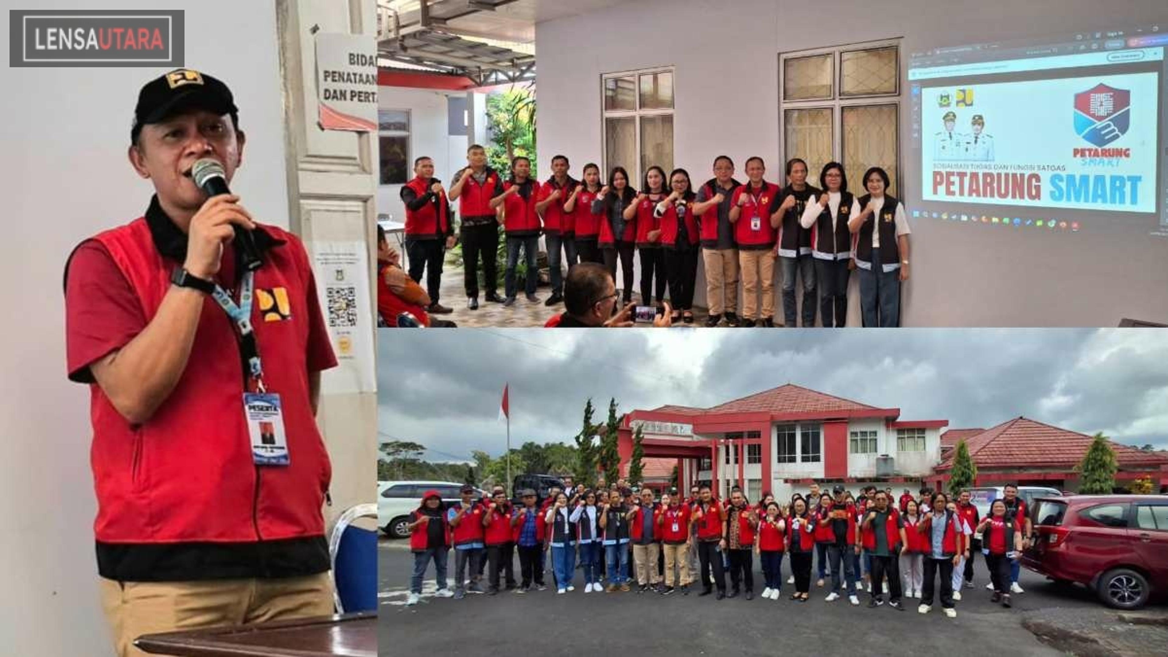 Satgas Petarung Smart Baru Saja Dibentuk PUPR Tomohon untuk Awasi Tata Ruang