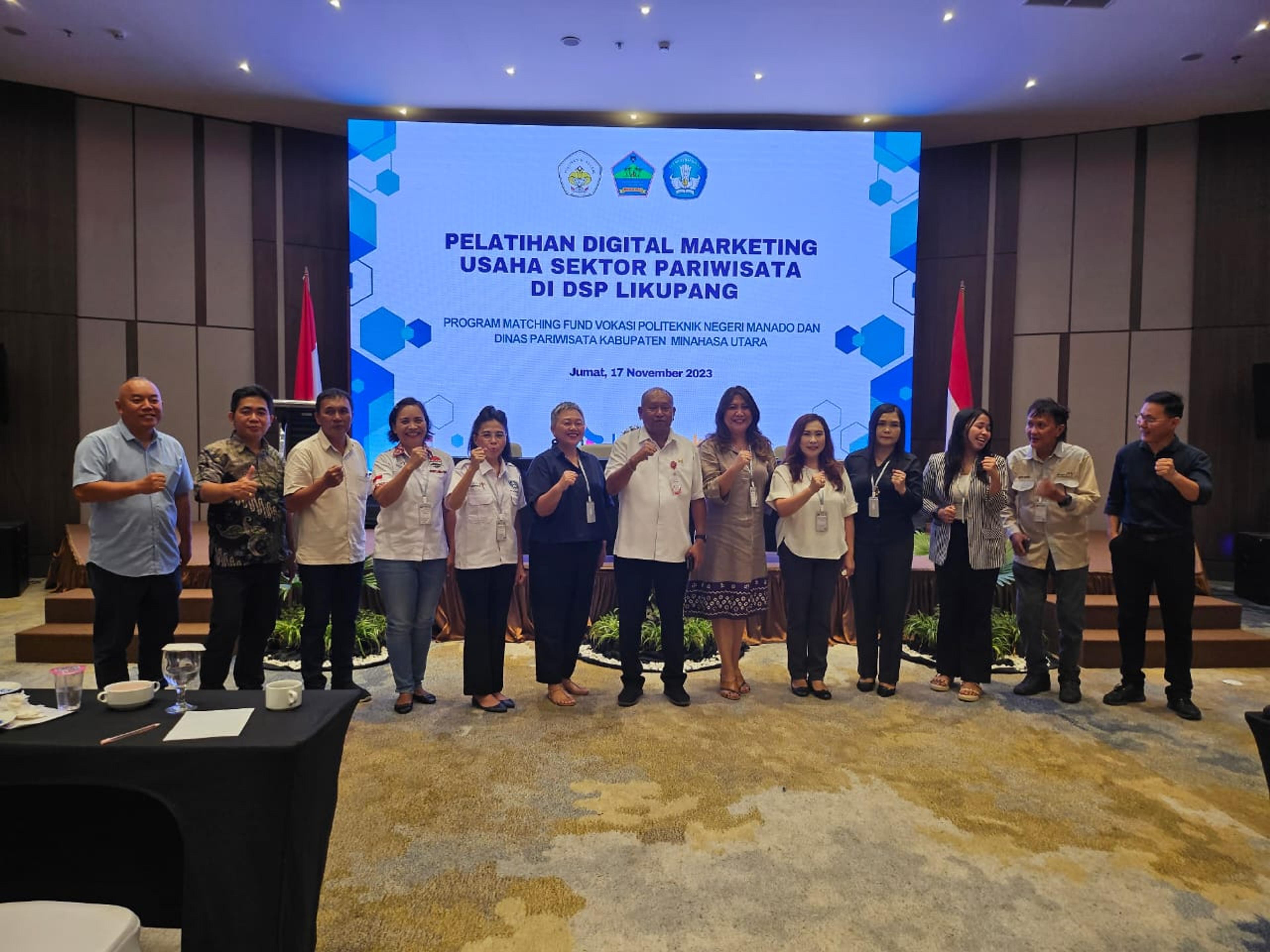 Politeknik Manado dan Dinas Pariwisata Minut Gelar Workshop dan Diskusi Publik