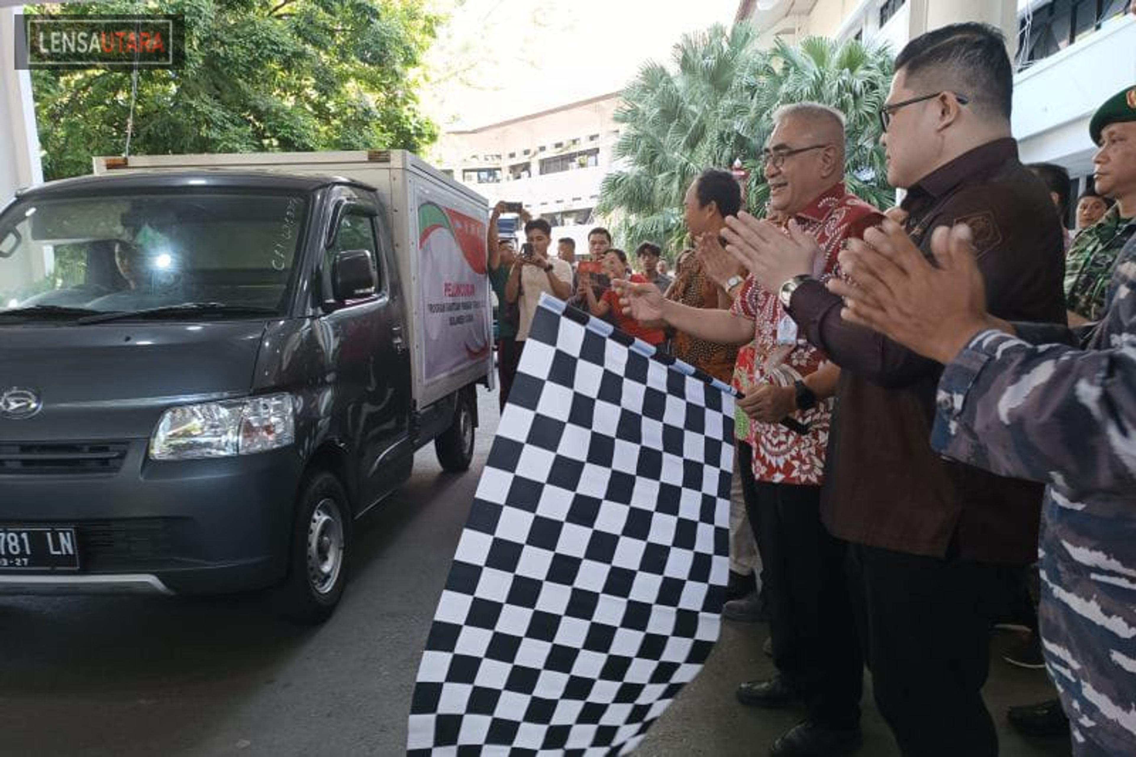 Bulog Sulut Distribusikan Bantuan Pangan Beras 164.290 Penerima Manfaat