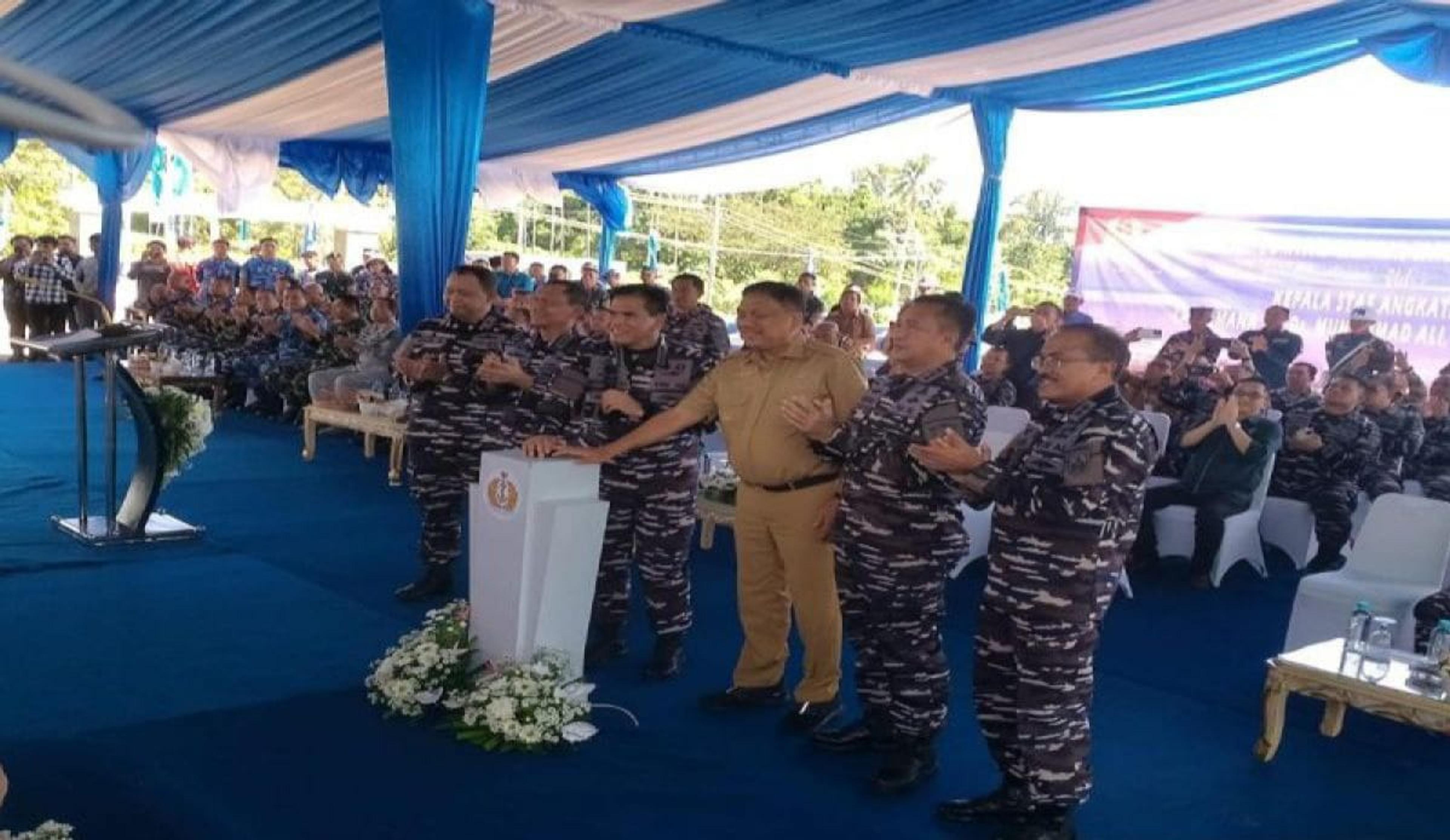 KSAL Resmikan Satdik 4 Kodiklatal di Likupang Sulawesi Utara