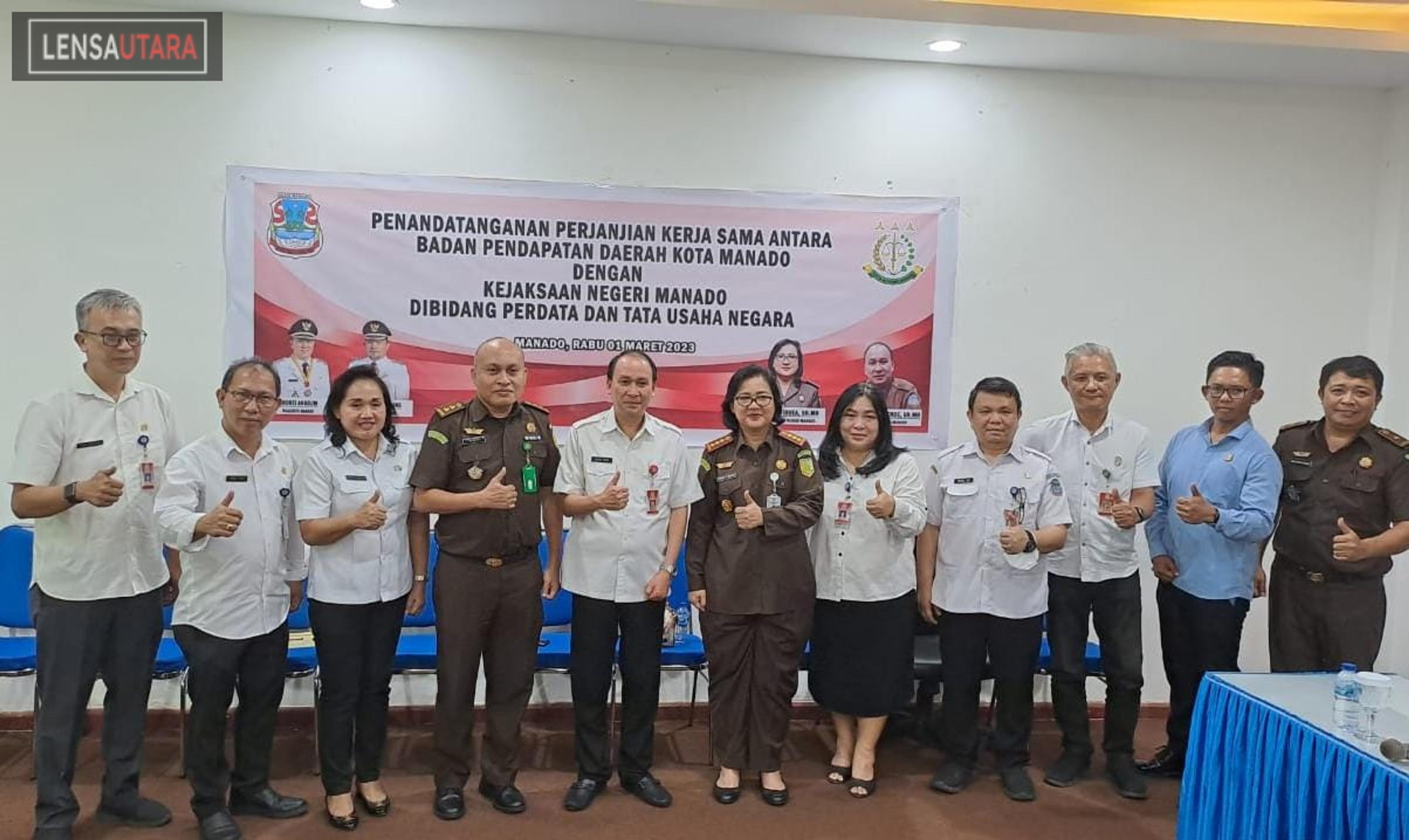 Teken PKS, Bapenda Seriusi Pencapaian PAD Kota Manado