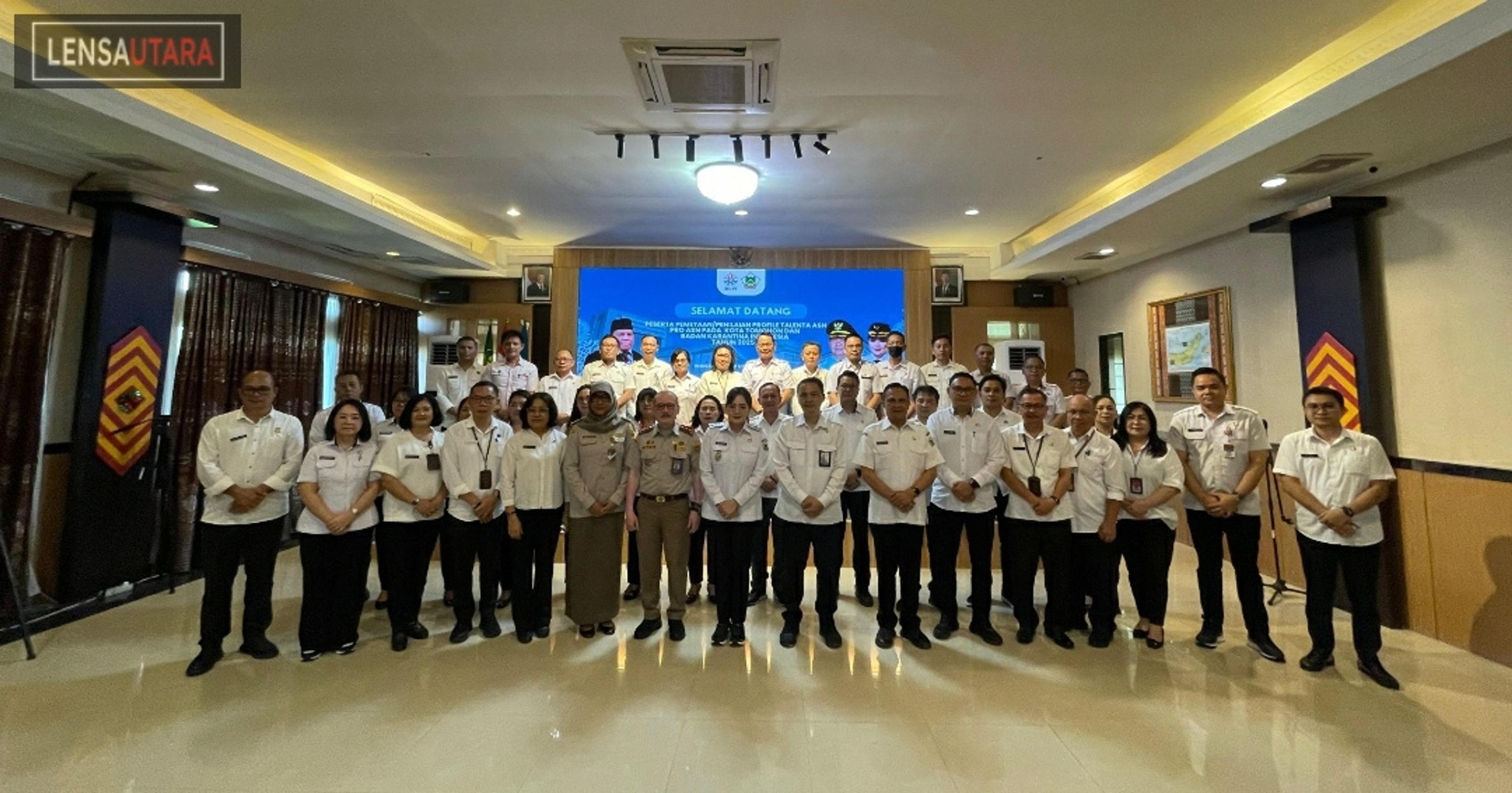 Profiling ASN di Lingkungan Pemkot Tomohon Dibuka Wawali Sendy