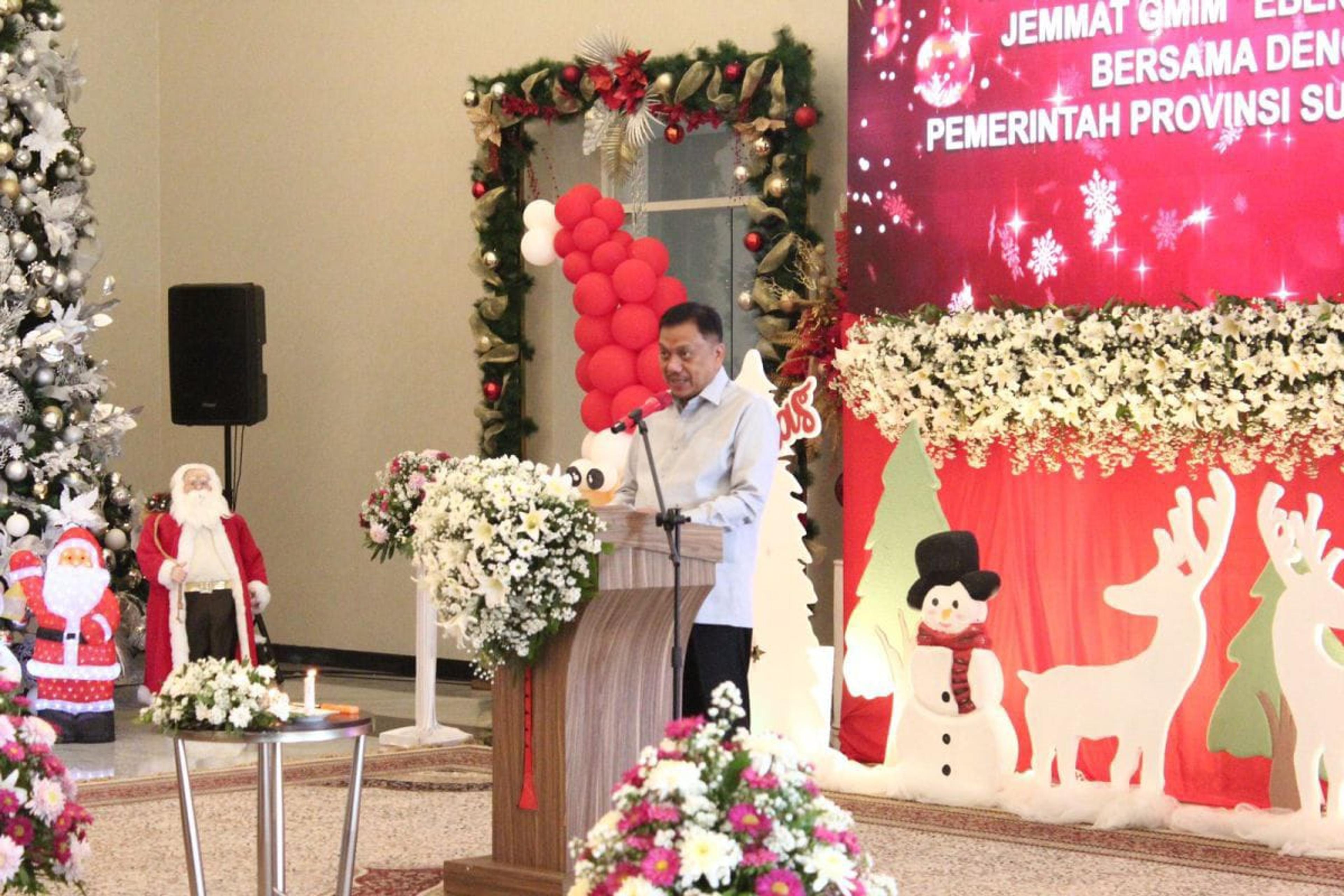Gubernur Sulut: Natal Mengajarkan Kita Pentingnya Cinta Kasih