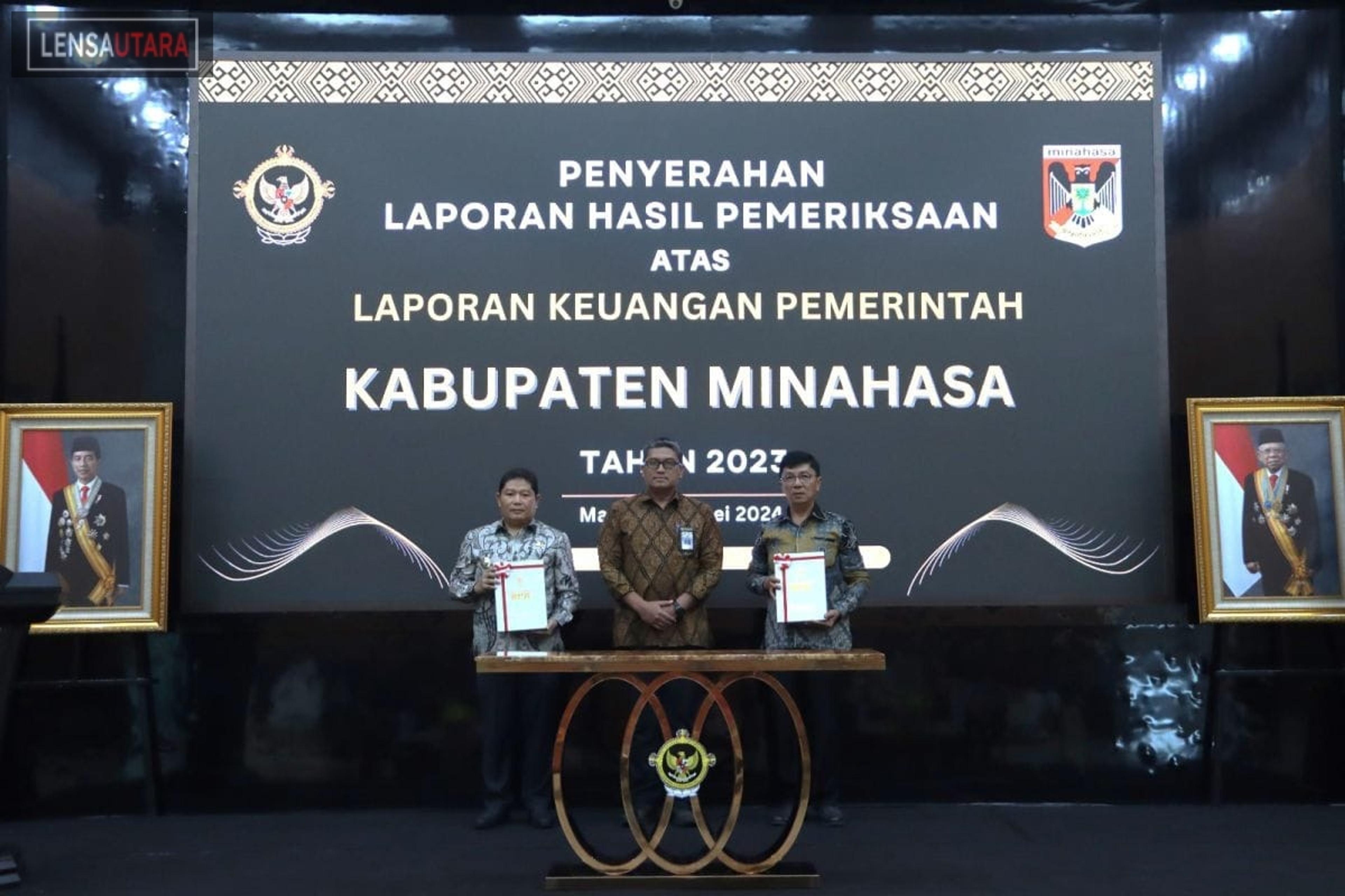 Minahasa dan Sangihe Raih Opini WTP dari BPK Sulut