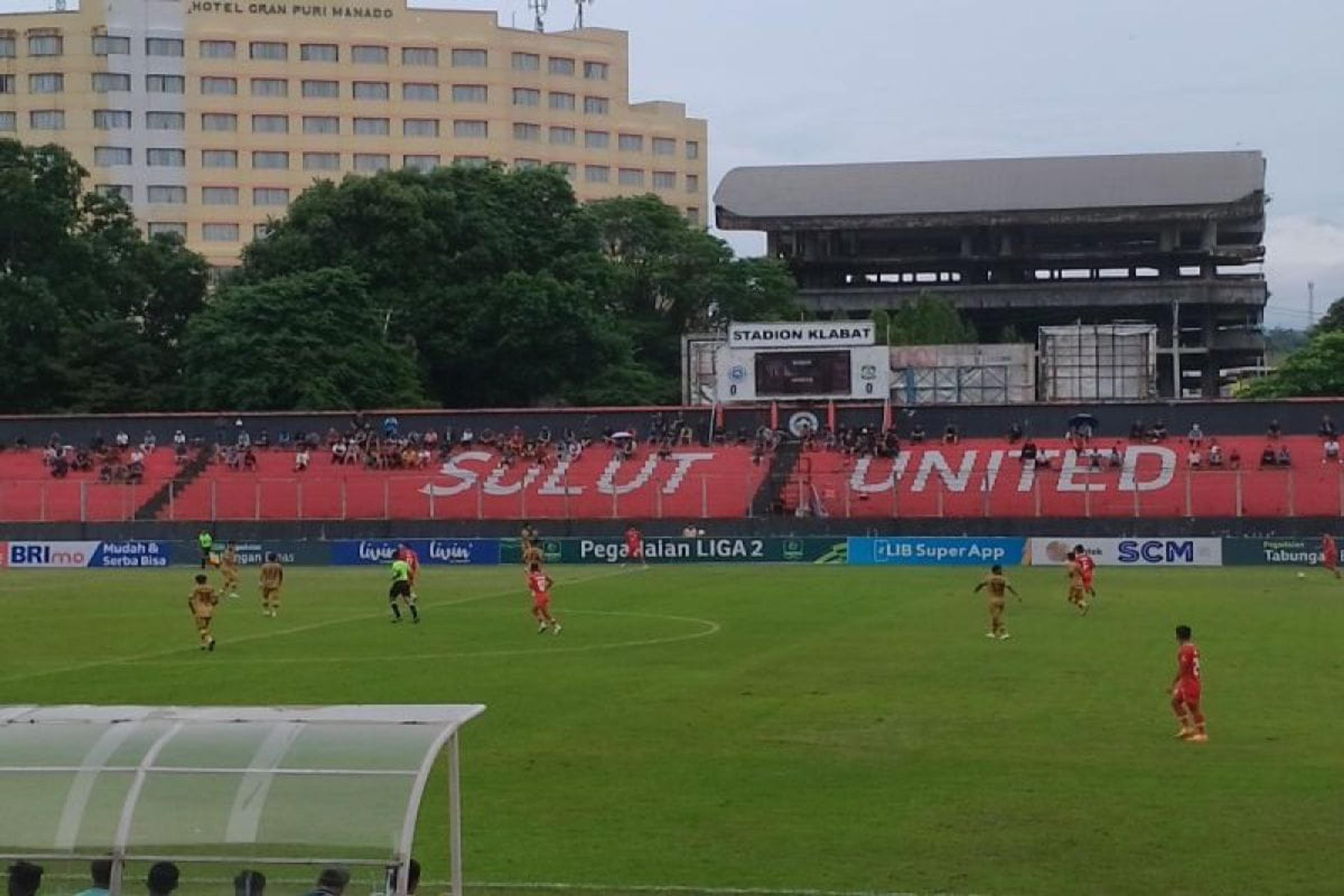 Sulut United Taklukkan Persiba Balikpapan 1-0 di Stadion Klabat