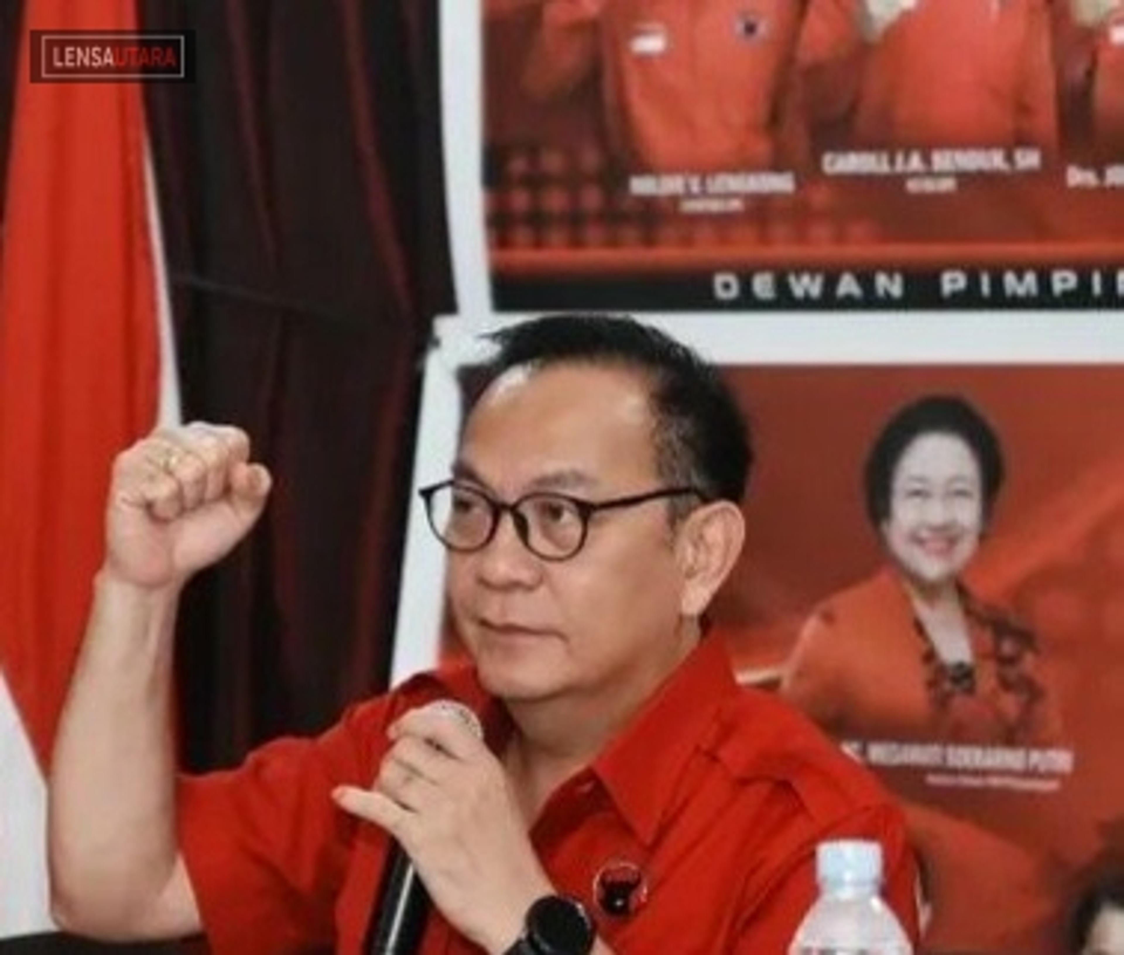Caroll Senduk Kembali Pimpin DPC PDIP Kota Tomohon Periode 2025-2030