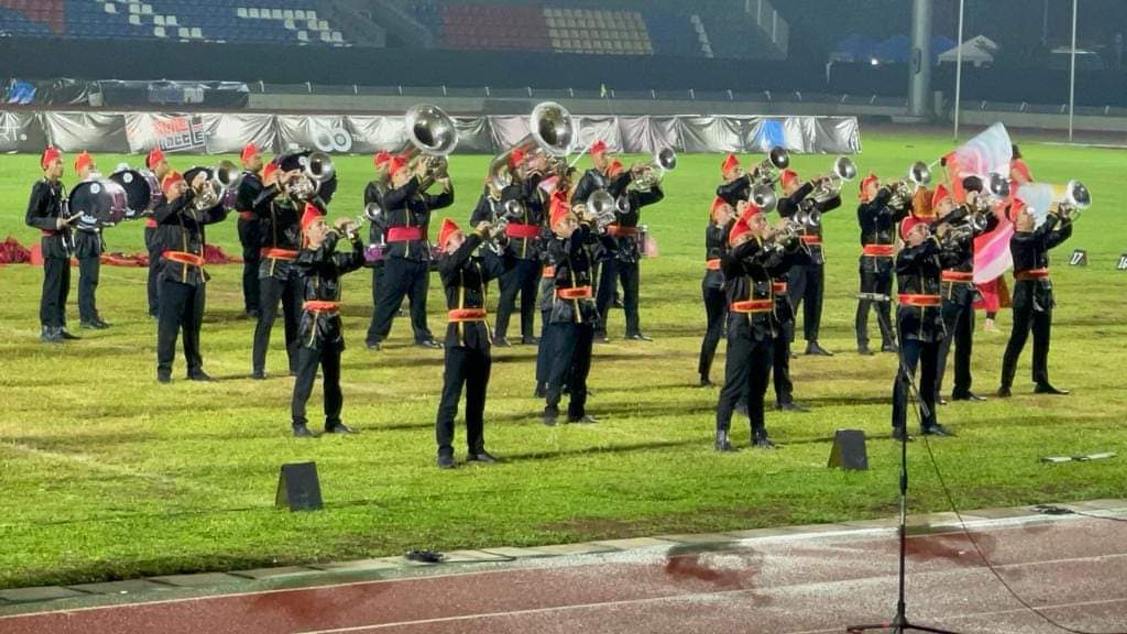 Keren, Tim FOF Tomohon Bersinar di Ajang Indonesia Drum Corps Internasional 2023