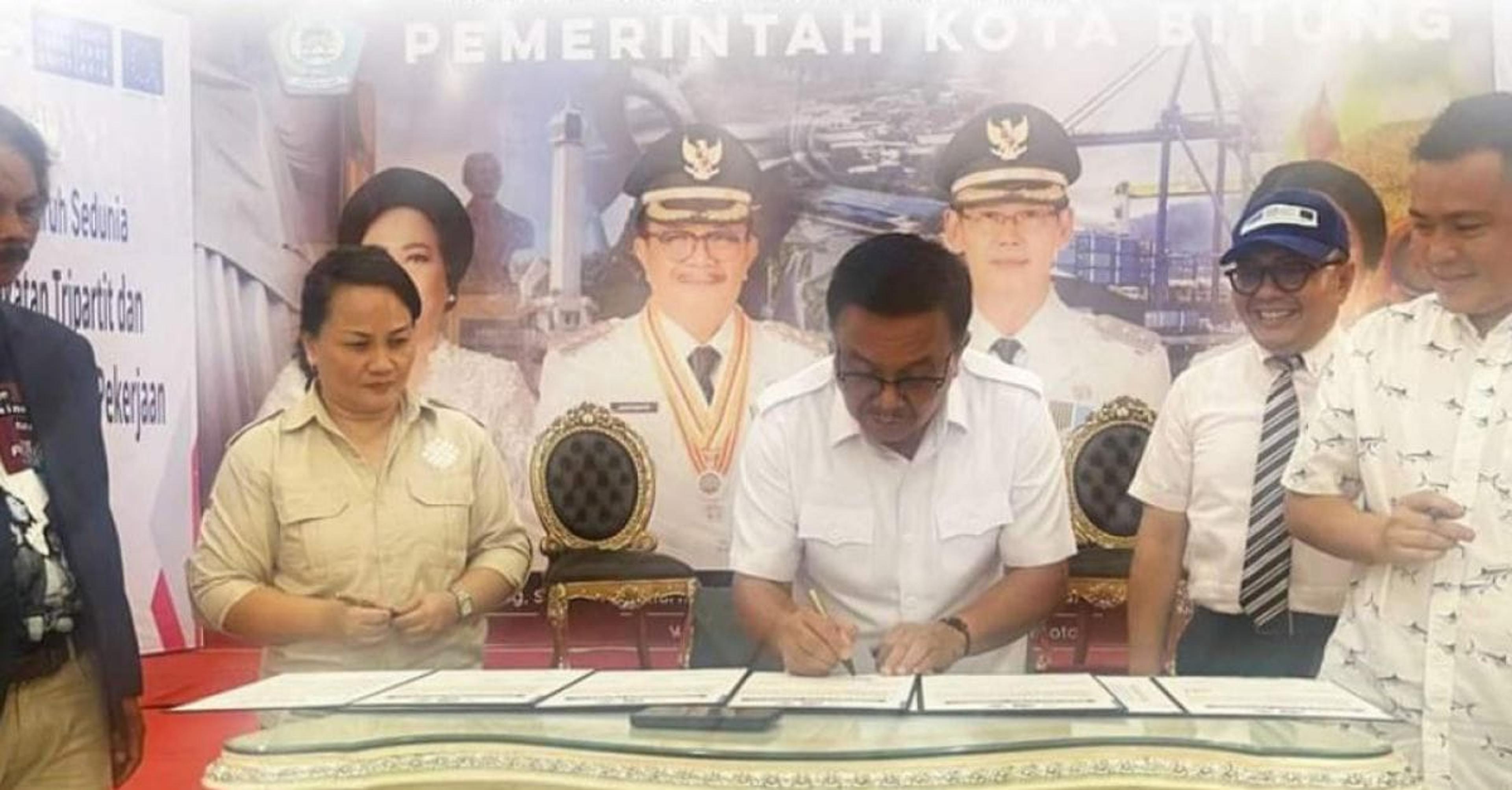 Pemkot Bitung Peringati Hari Buruh Wujudkan Pekerja Layak Sektor Perikanan