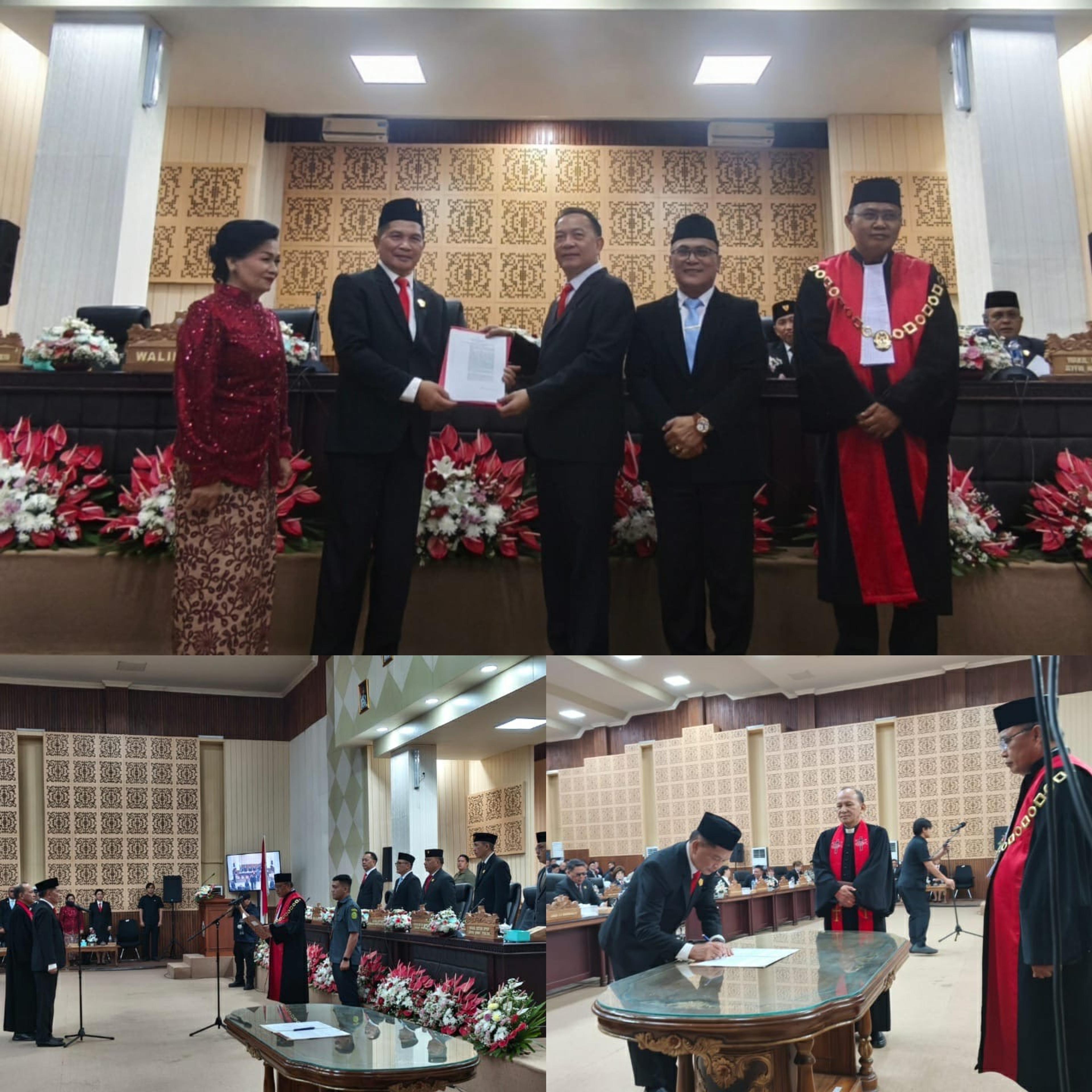 Johny Runtuwene Resmi Dilantik Jadi Ketua DPRD Kota Tomohon, Gantikan Mono Turang