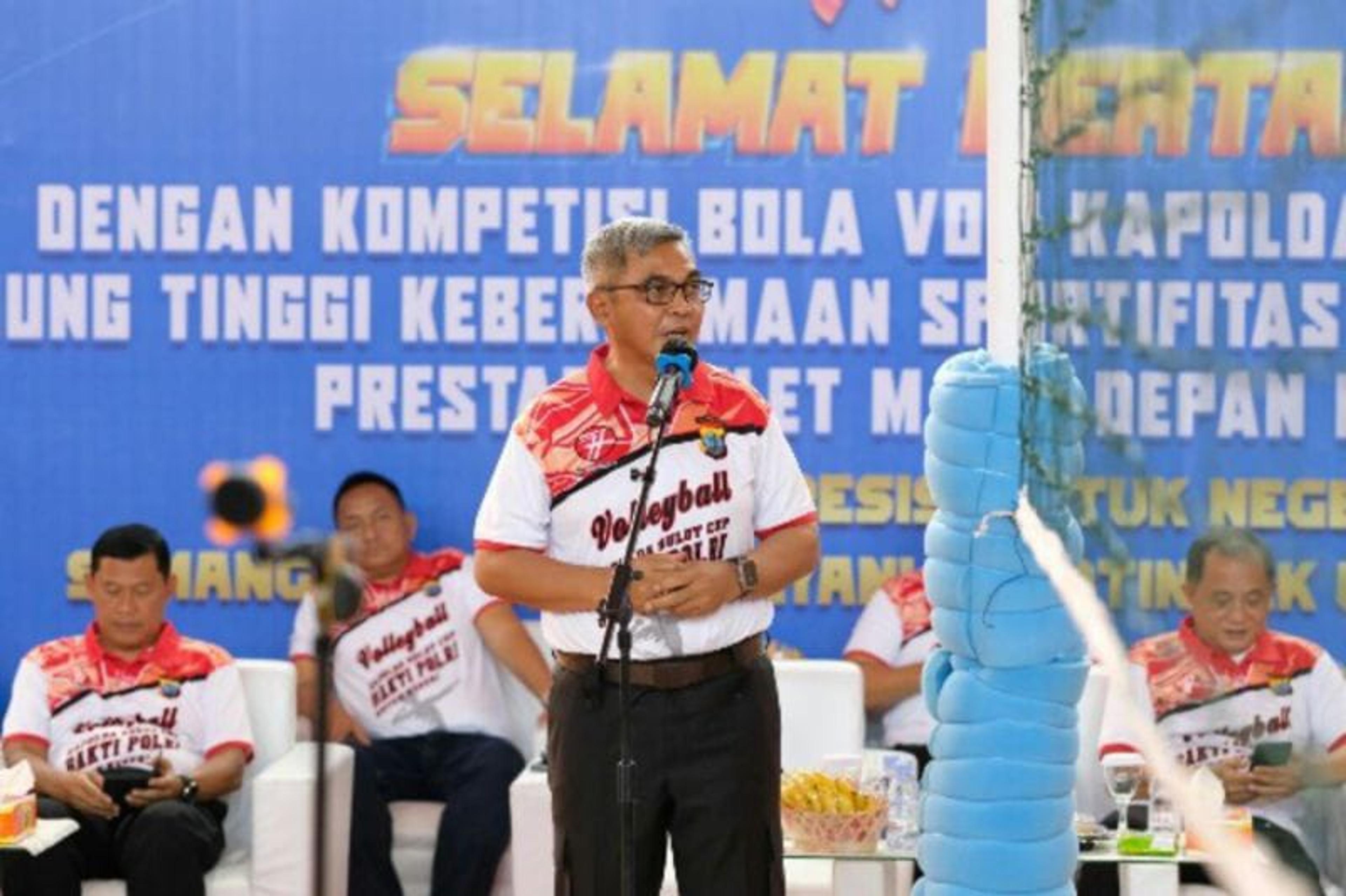 30 Tim Ikuti Kejuaraan Bola Voli Piala Kapolda Sulut 2023