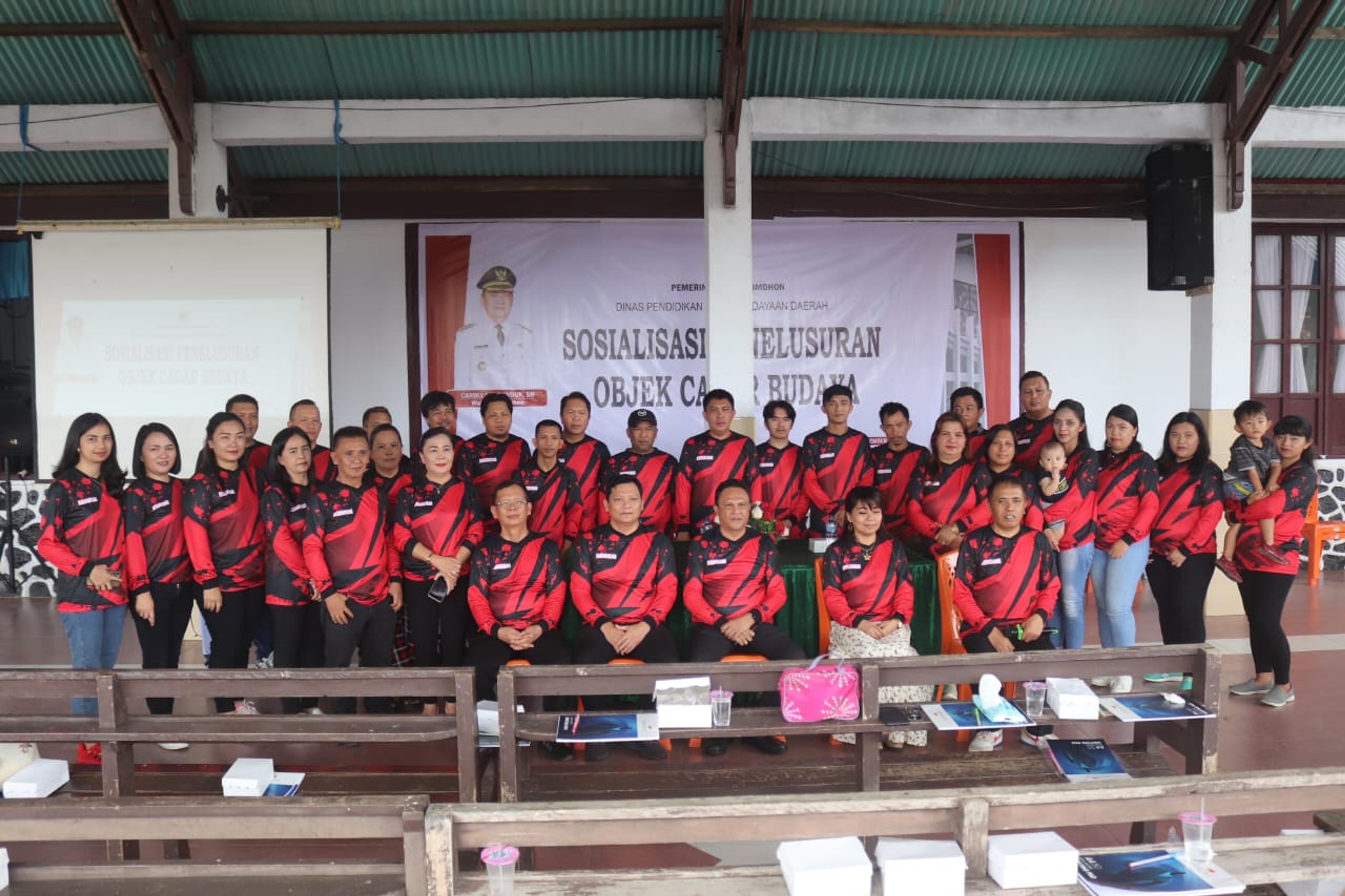 Dikbud Gelar Sosialisasi Penelusuran Objek Cagar Budaya di Kota Tomohon
