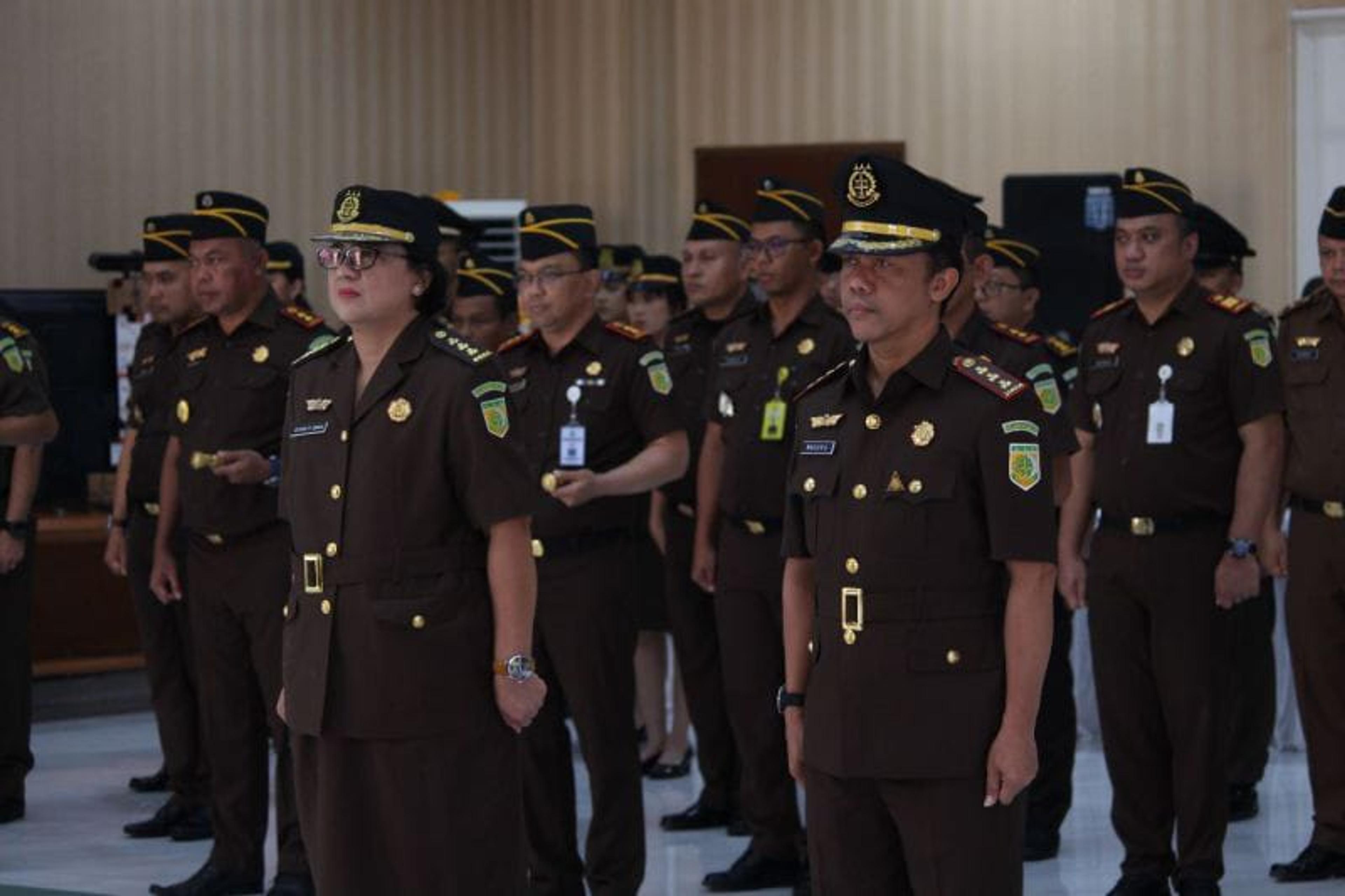 Kajati Sulut Lantik Wagiyo Sebagai Kajari Manado