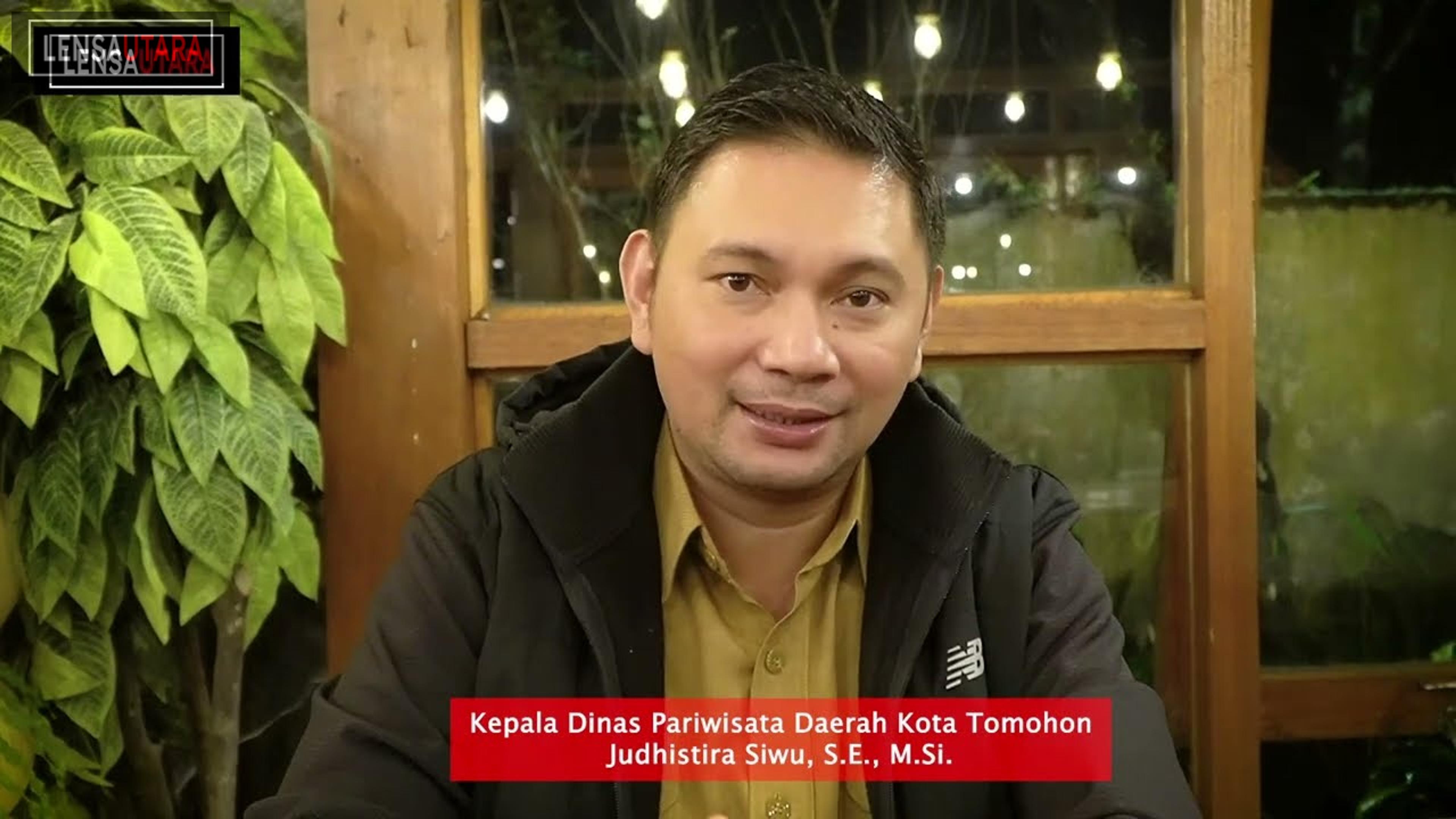 Judhistira Siwu Kadis Pariwisata Tomohon: Mari Wujudkan Tomohon sebagai Kota Pariwisata Dunia