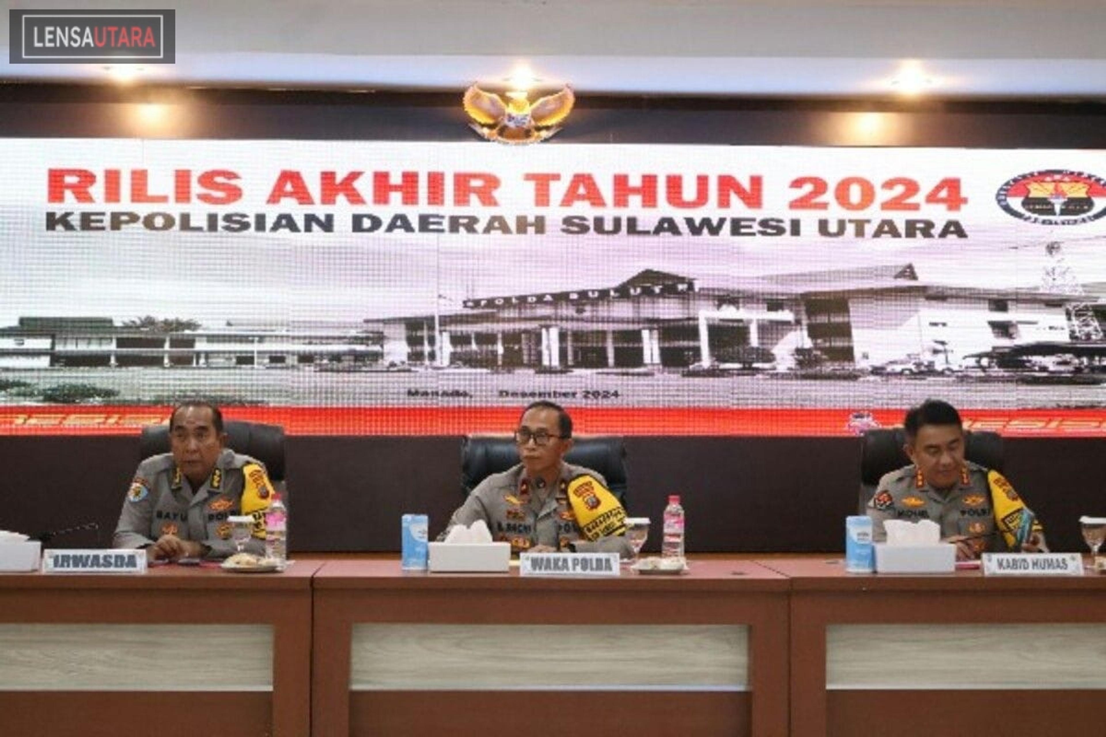 Angka Lakalantas di Sulut tahun 2024 Turun