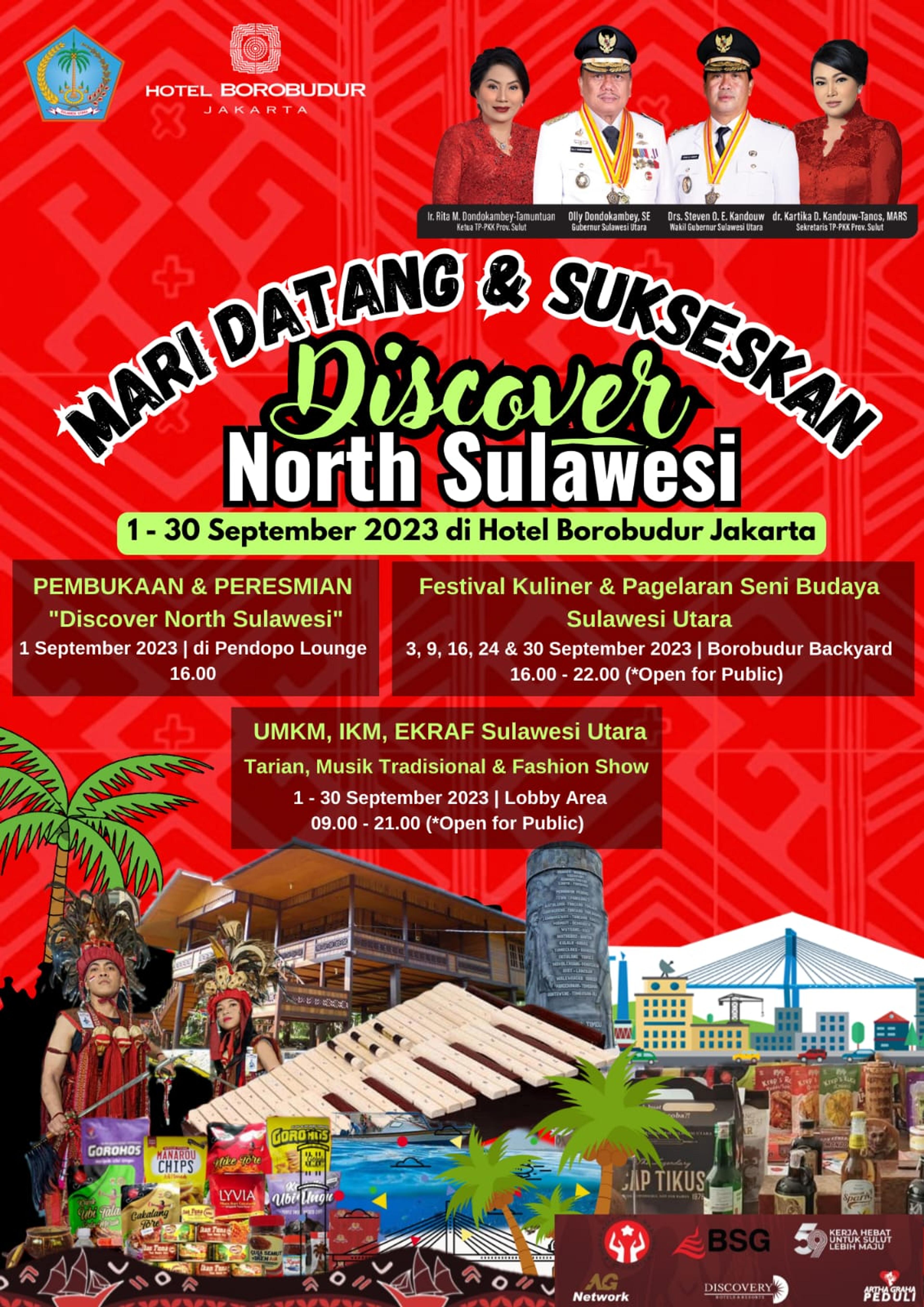 Dipamerkan Dalam Discovery North Sulawesi Produk UMKM Cari Pasar Baru