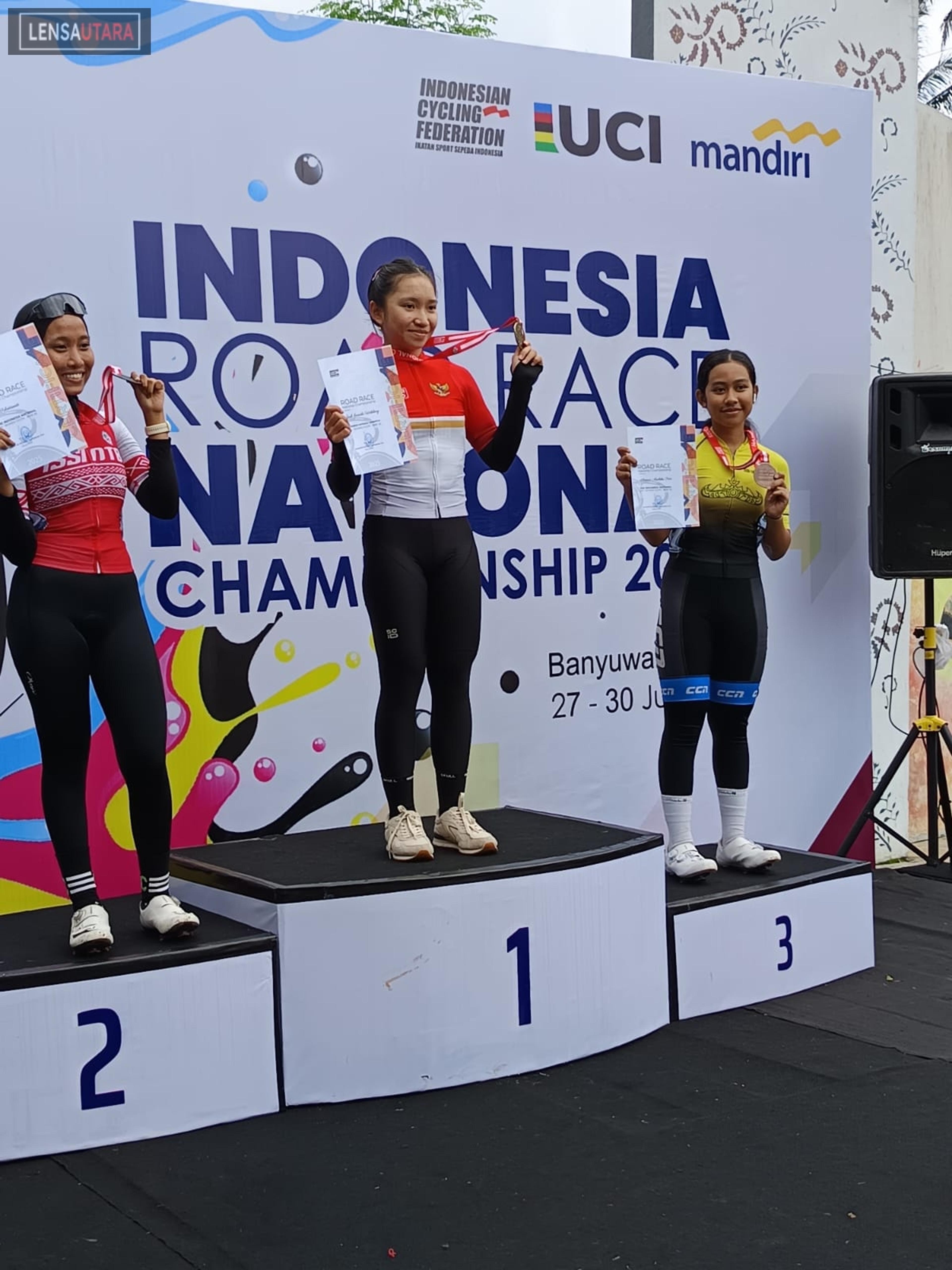 Jireh Waleleng Raih Emas di Kejurnas Road Race National Championship 2025 Jawa Timur