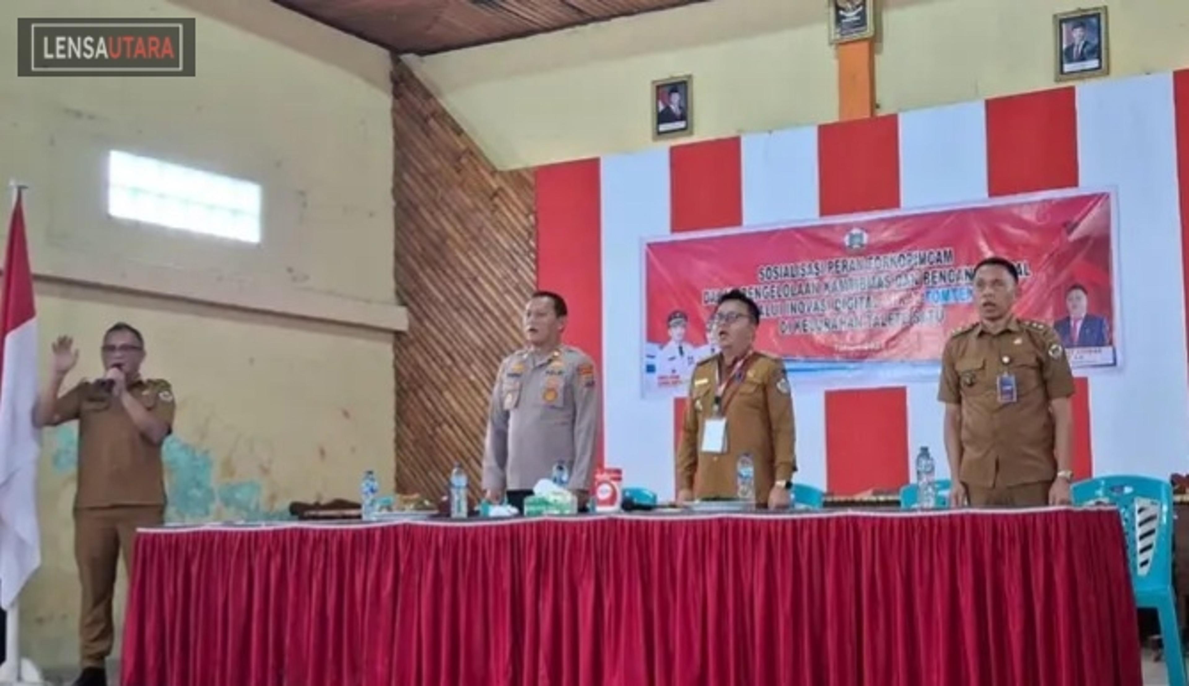 Melalui Aplikasi “SIKAP”, Tomohon Tengah Sosialisasikan Peran Forkopimcam dalam Pengelolaan Kamtibmas dan Bencana Sosial