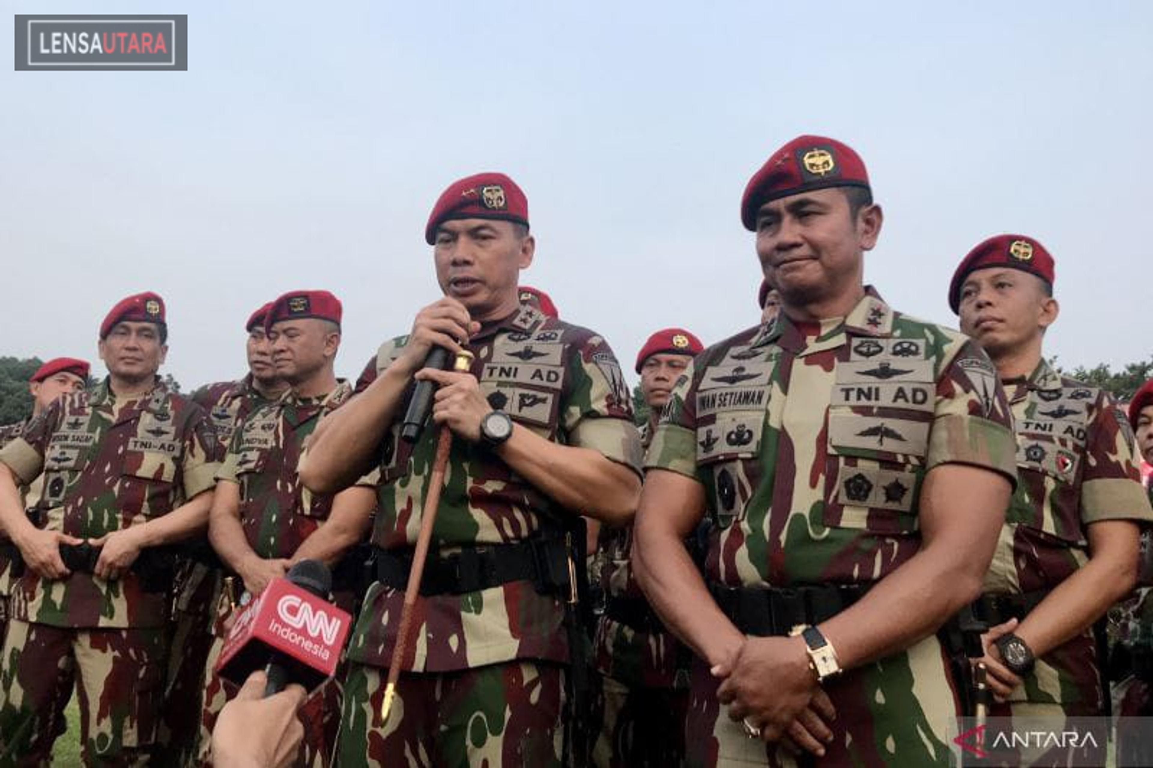 Pesan Mayjen Iwan ke Mayjen Deddy Agar Pimpin Kopassus Dengan Hati