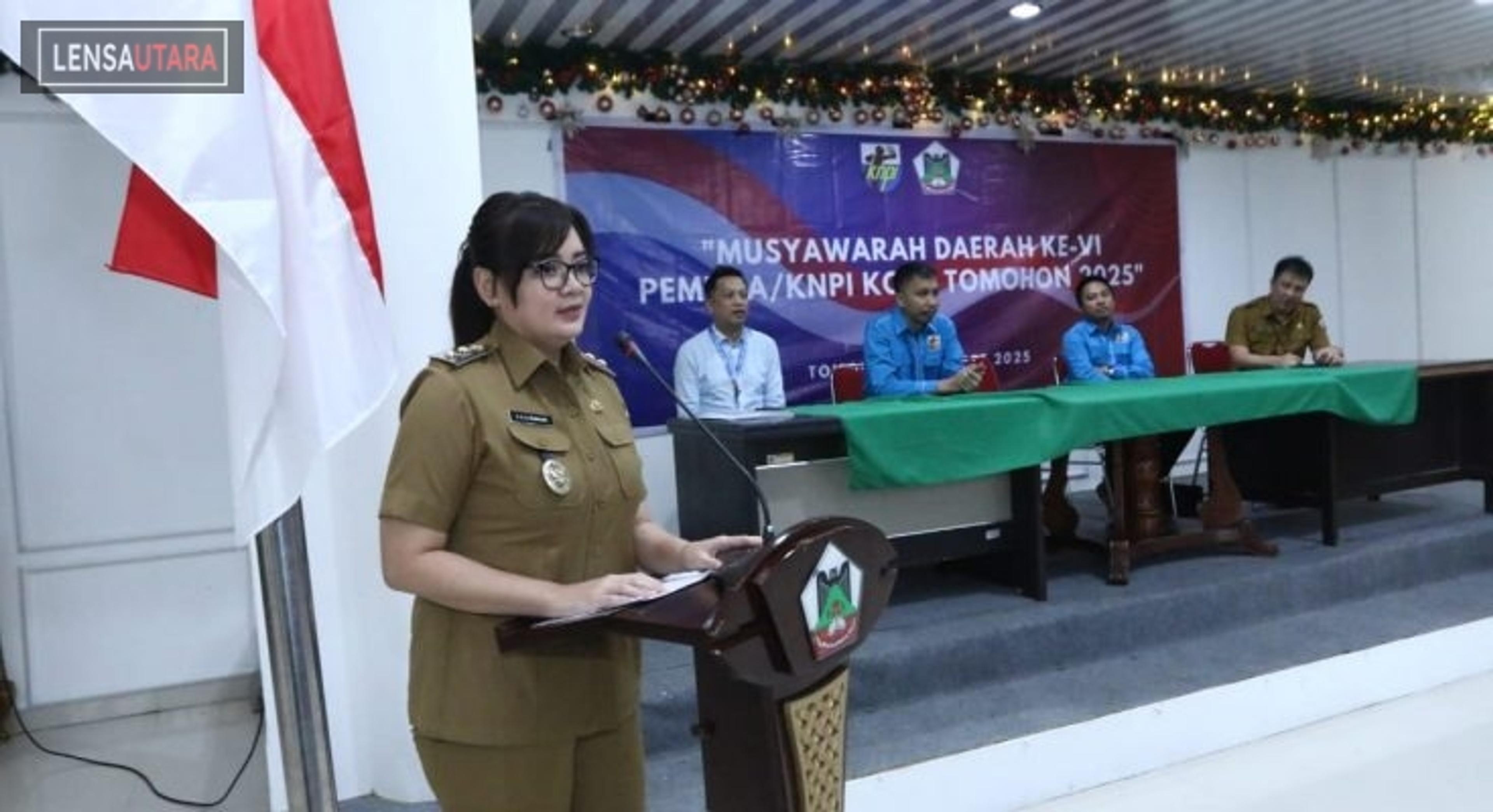 Musda VI KNPI Tomohon Digelar, Pemuda Didorong Berkontribusi Jadi Agen Perubahan