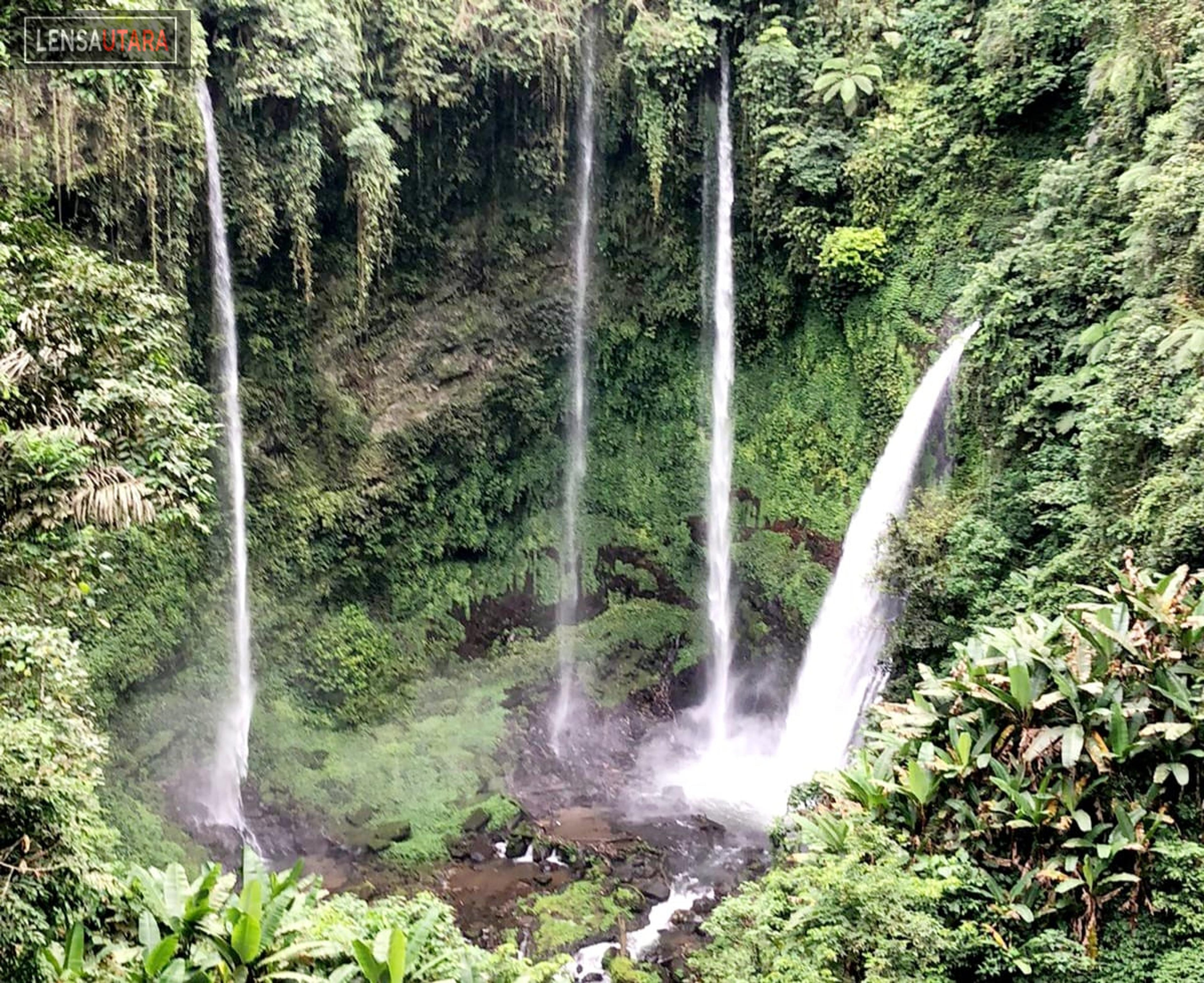 4 Air Terjun Sekaligus Cuma di Tekaan Telu