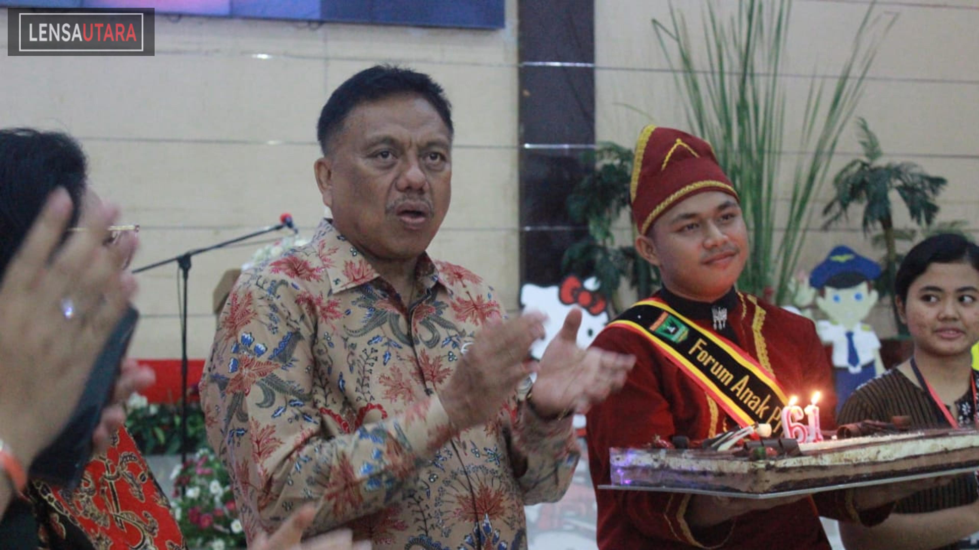 Kejutan Ulang Tahun Orang Nomor 1 Sulut di Hari Anak Sedunia