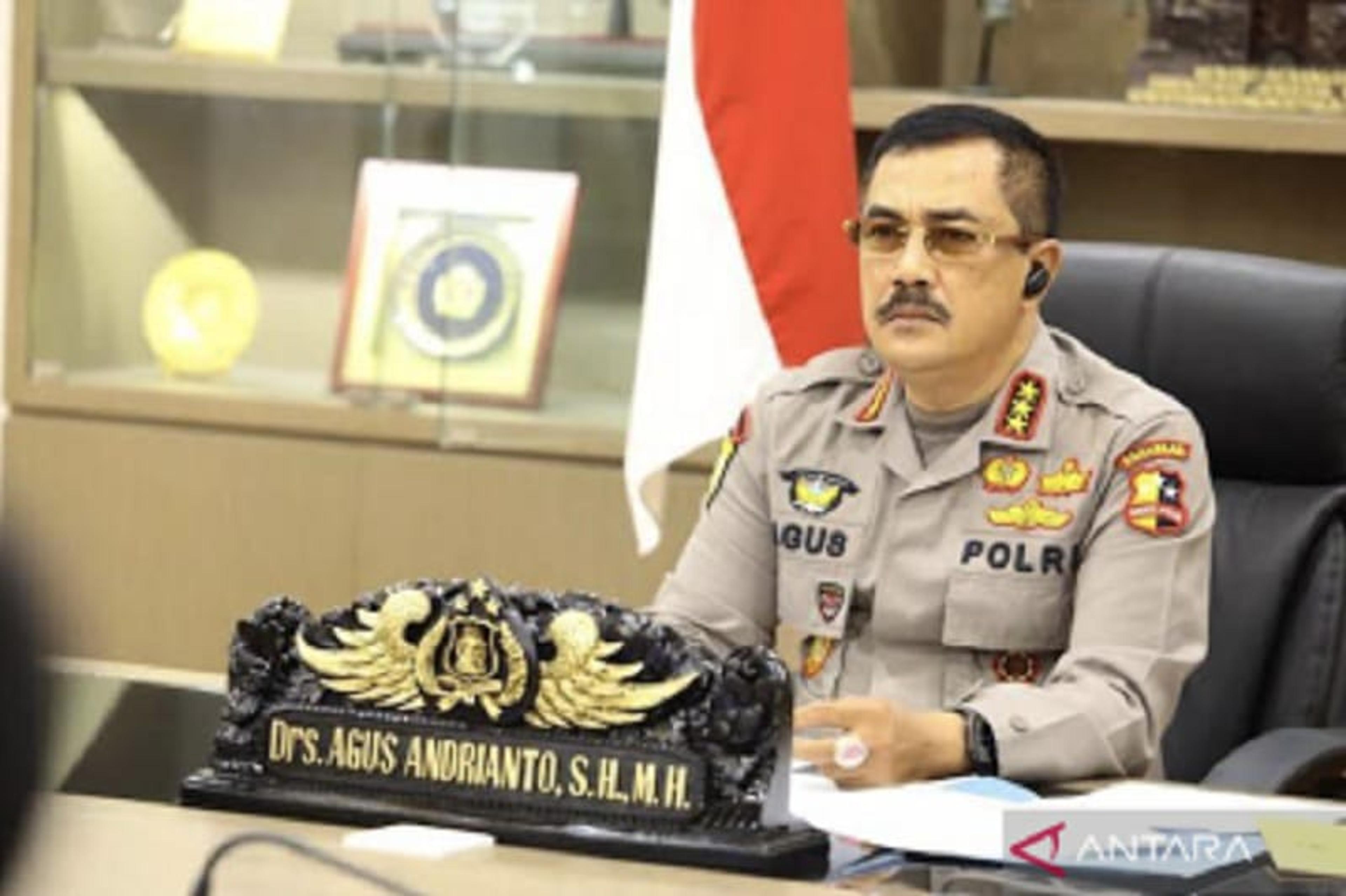 Komjen Agus Andrianto Ditunjuk Sebagai Wakapolri Menggantikan Komjen Gatot