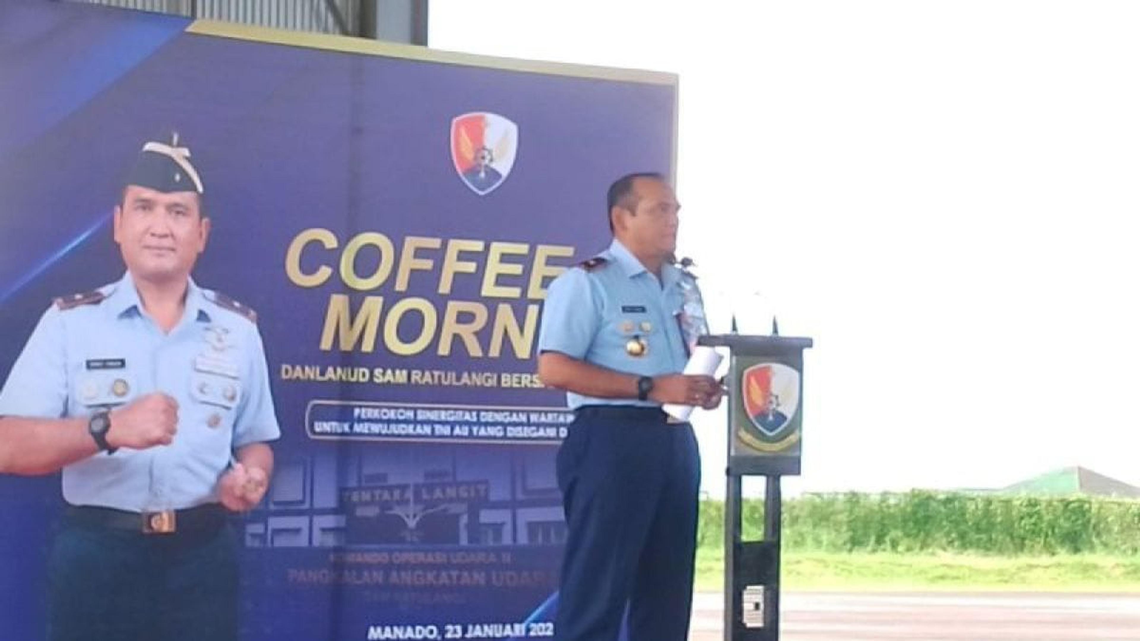 Danlanud Sam Ratulangi Apresiasi Peran Media di Sulut