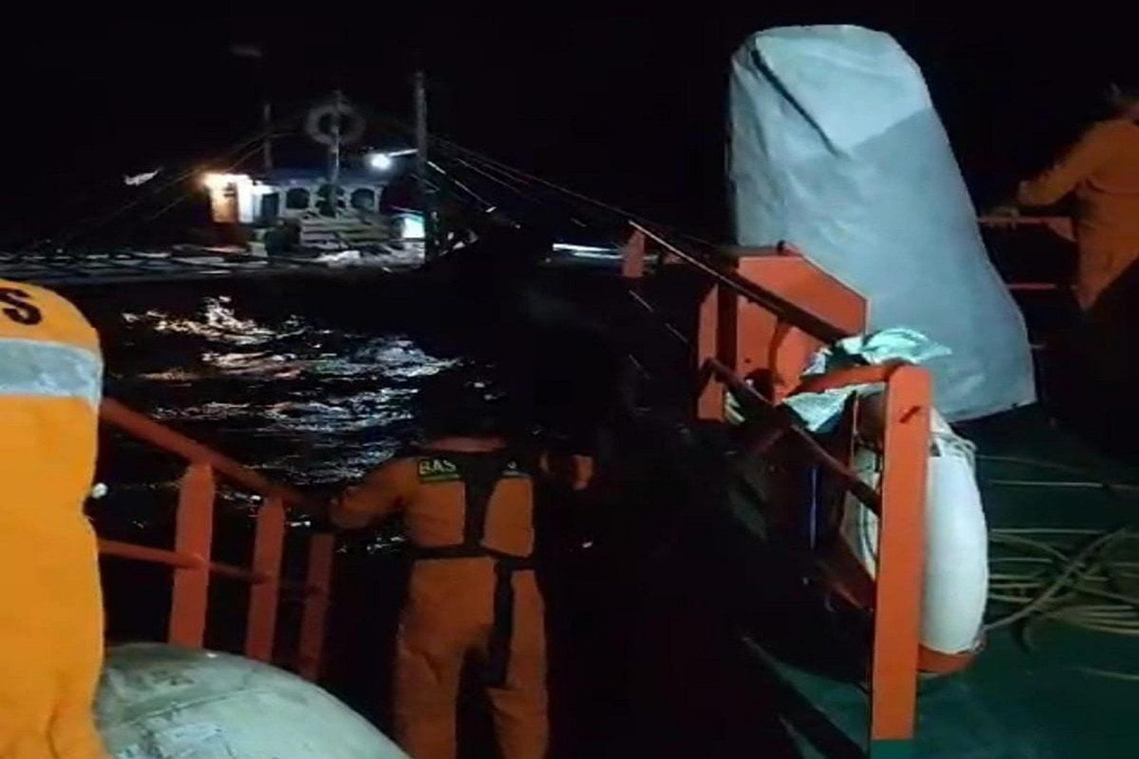 SAR Temukan Kapal Pumpboat Mati Mesin Dari Tagulandang-Bitung