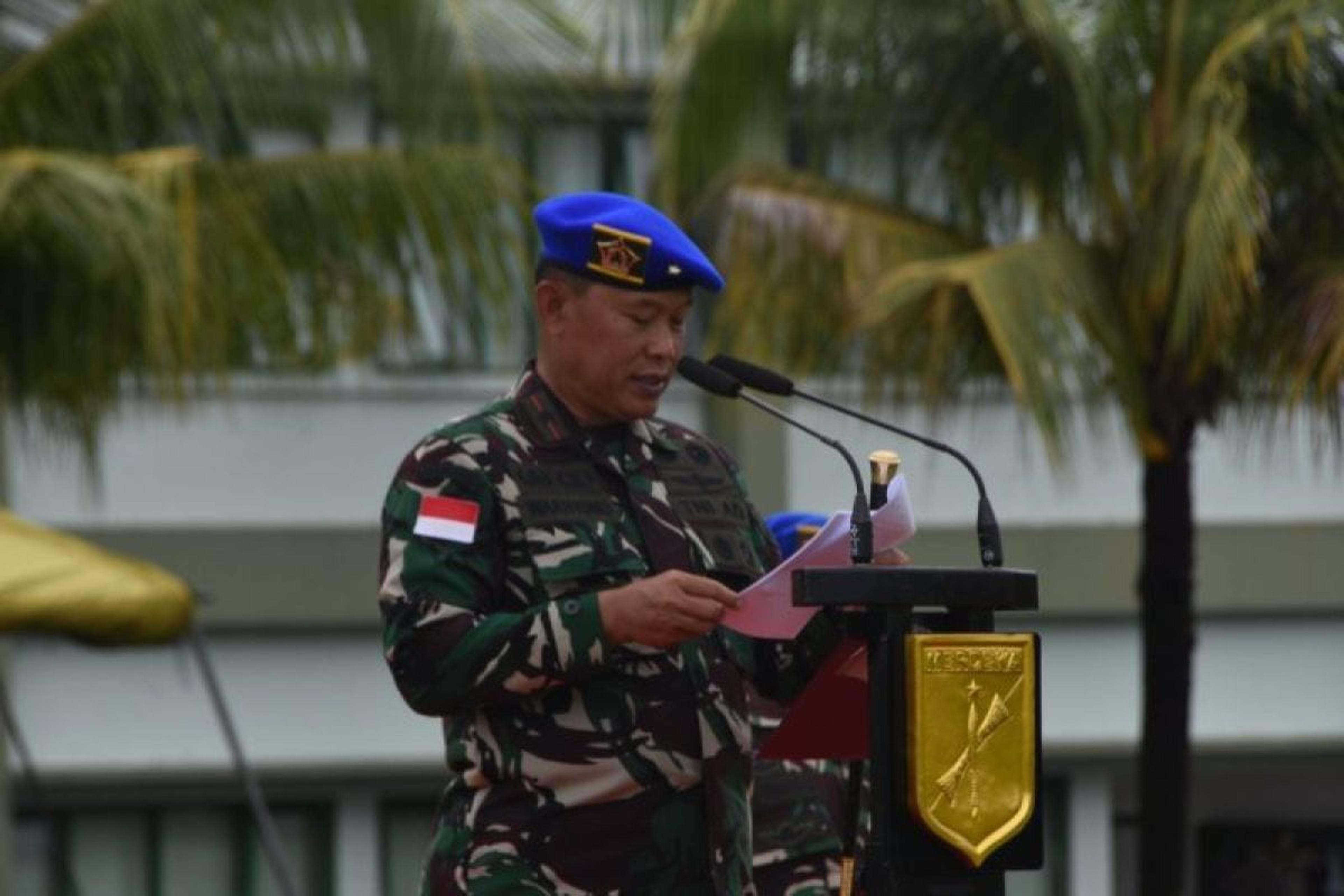 Danrem 131 Buka Operasi Gaktib dan Yustisi Gabungan POM TNI 2024 di Manado