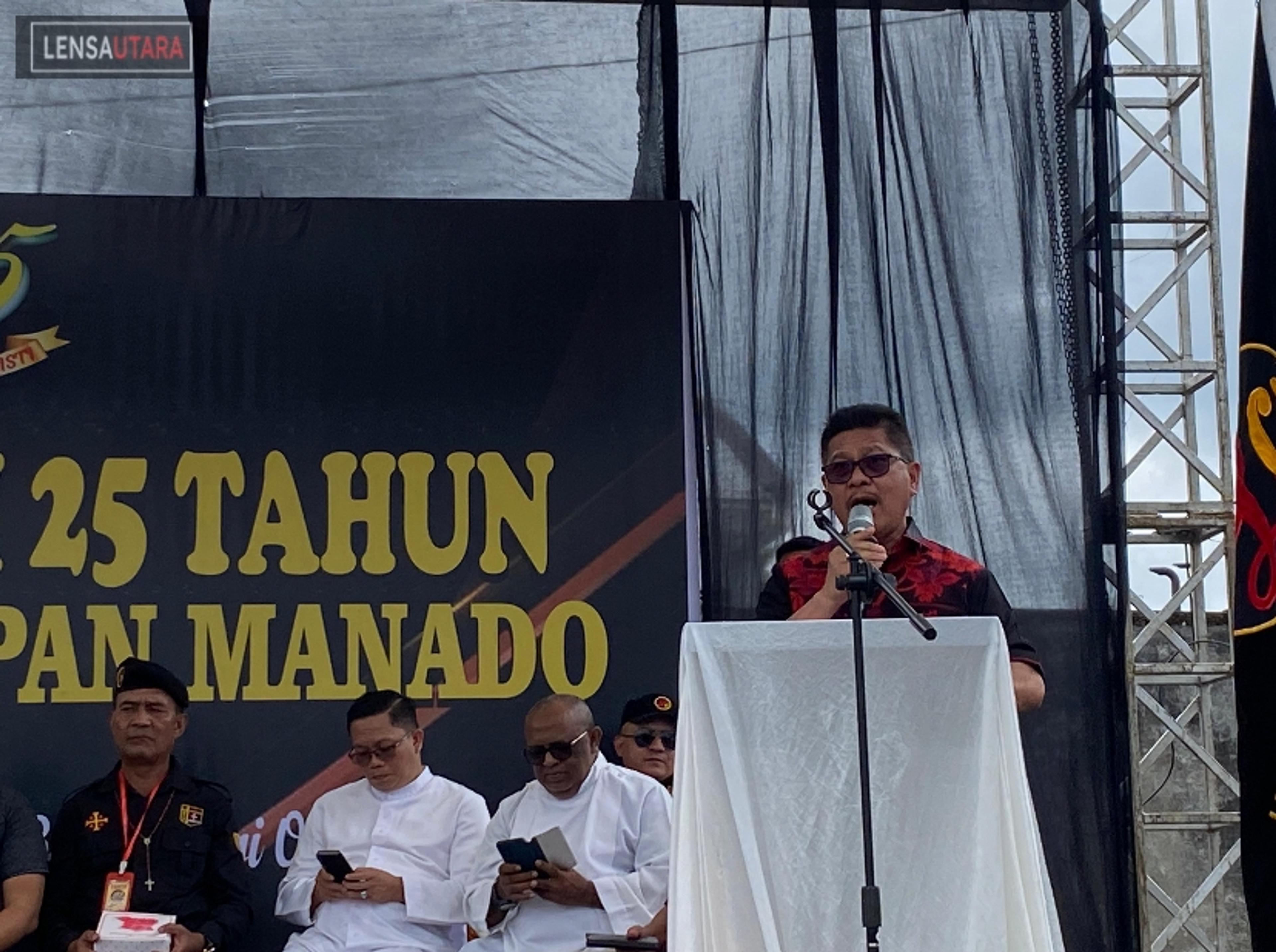 Kaligis Hadiri Misa Perayaan Jubelium 25 Tahun Legio Christi Keuskupan Manado