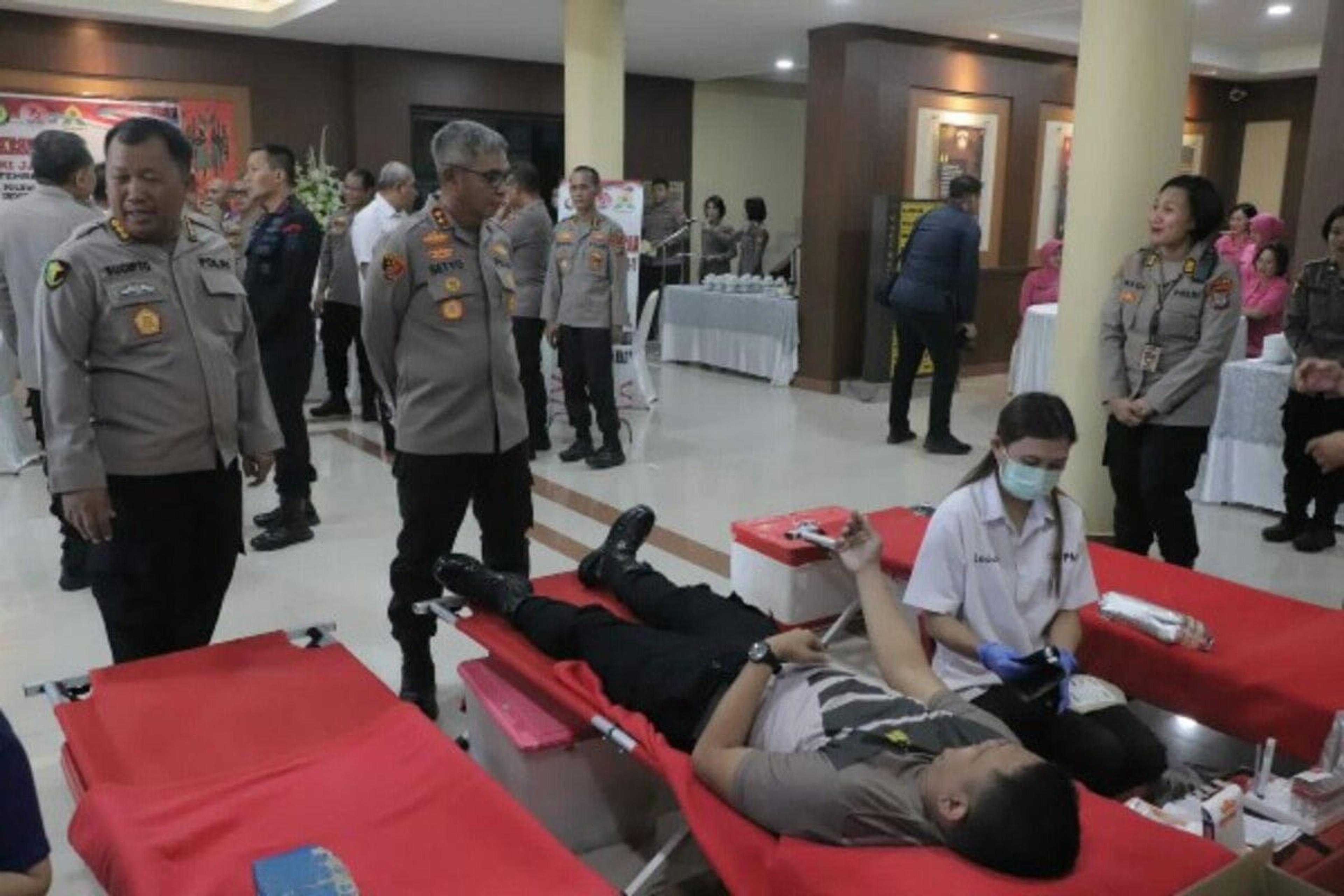Kapolda: Donor Darah Salah Satu Bentuk Pelayanan Kepada Masyarakat