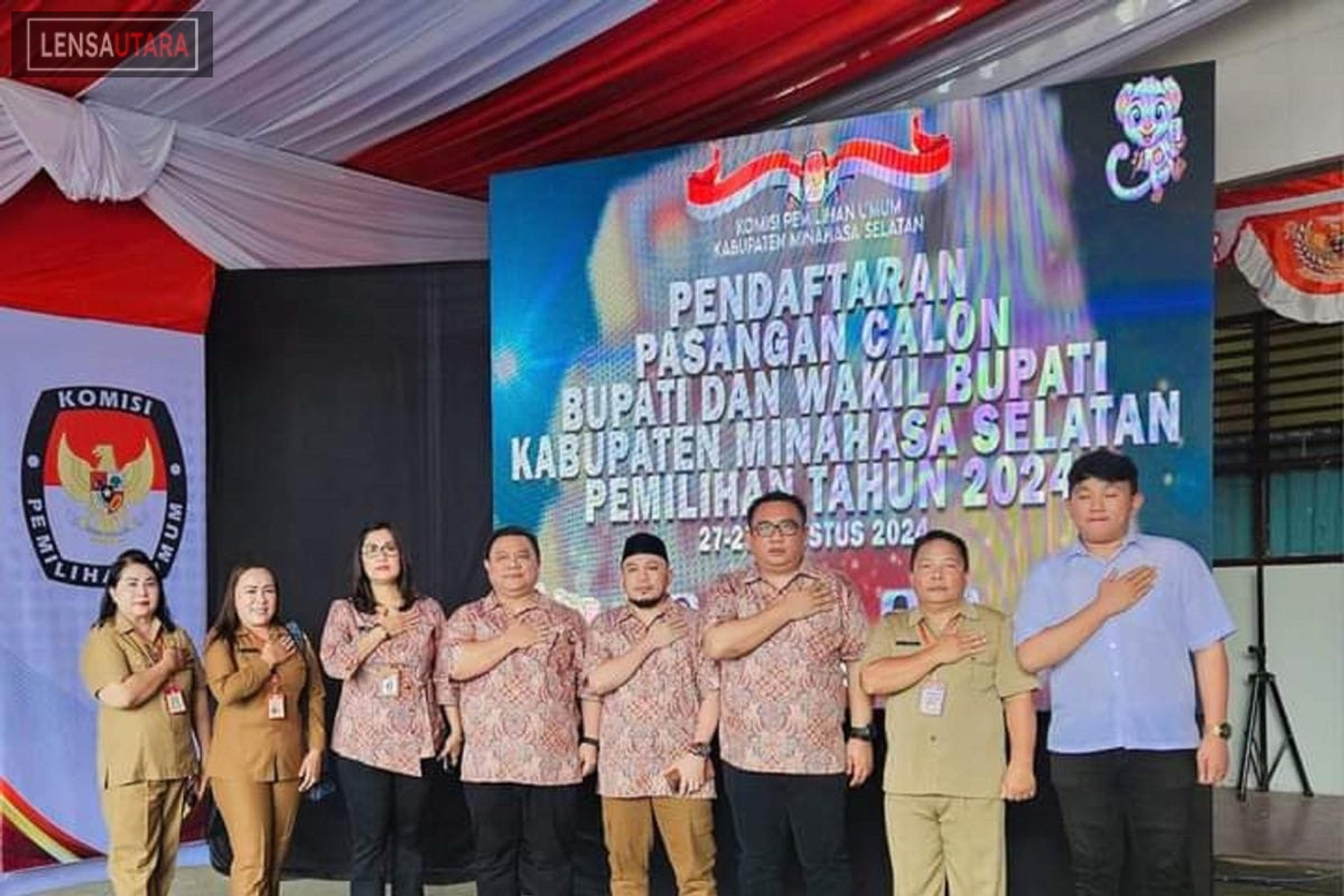 Kaban Kesbangpol Minsel Apresiasi Pendaftaran Kepala Daerah Aman dan Lancar