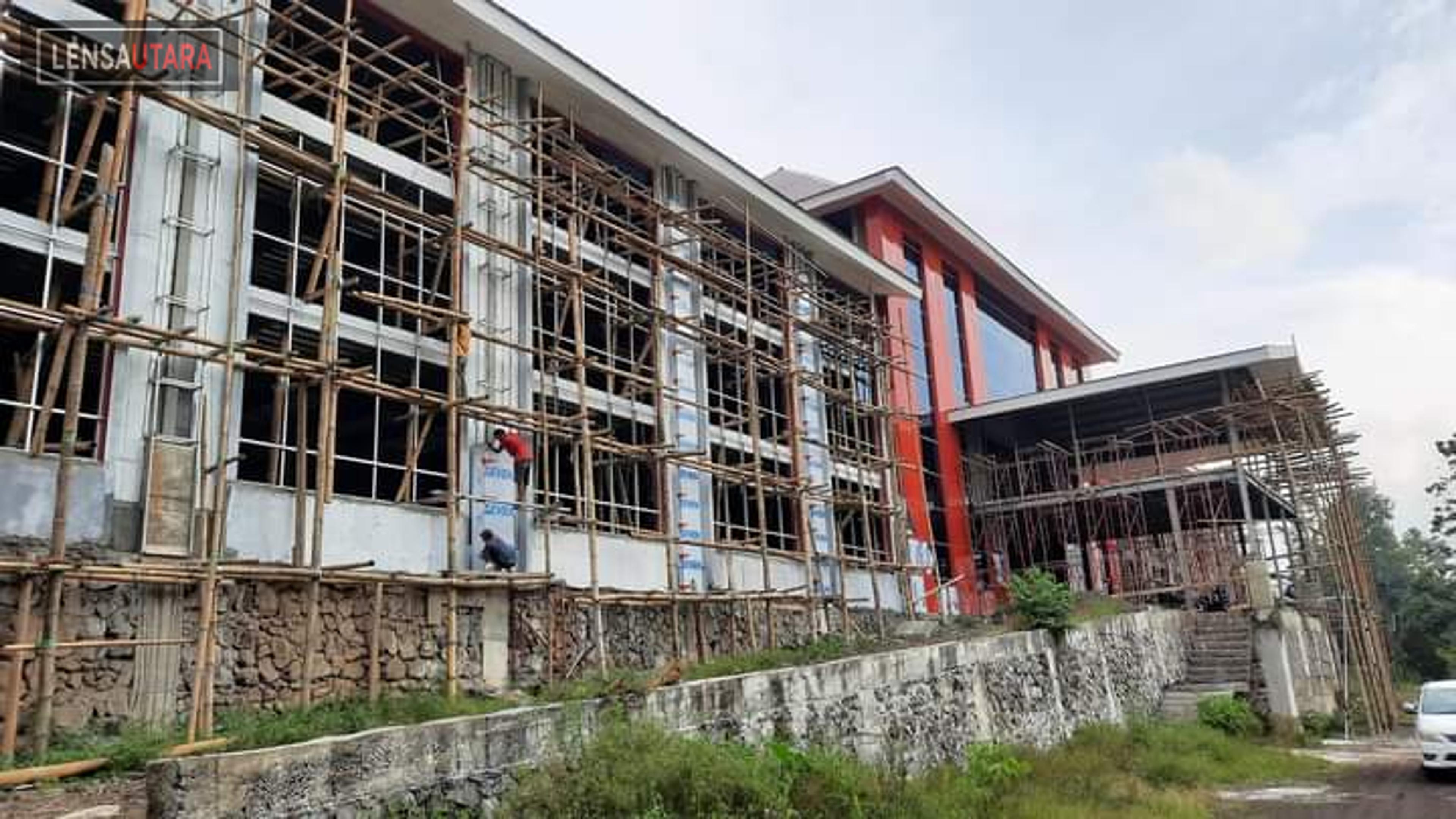 Gedung Baru Rektorat UKIT, Dijadwalkan Selesai Agustus 2022