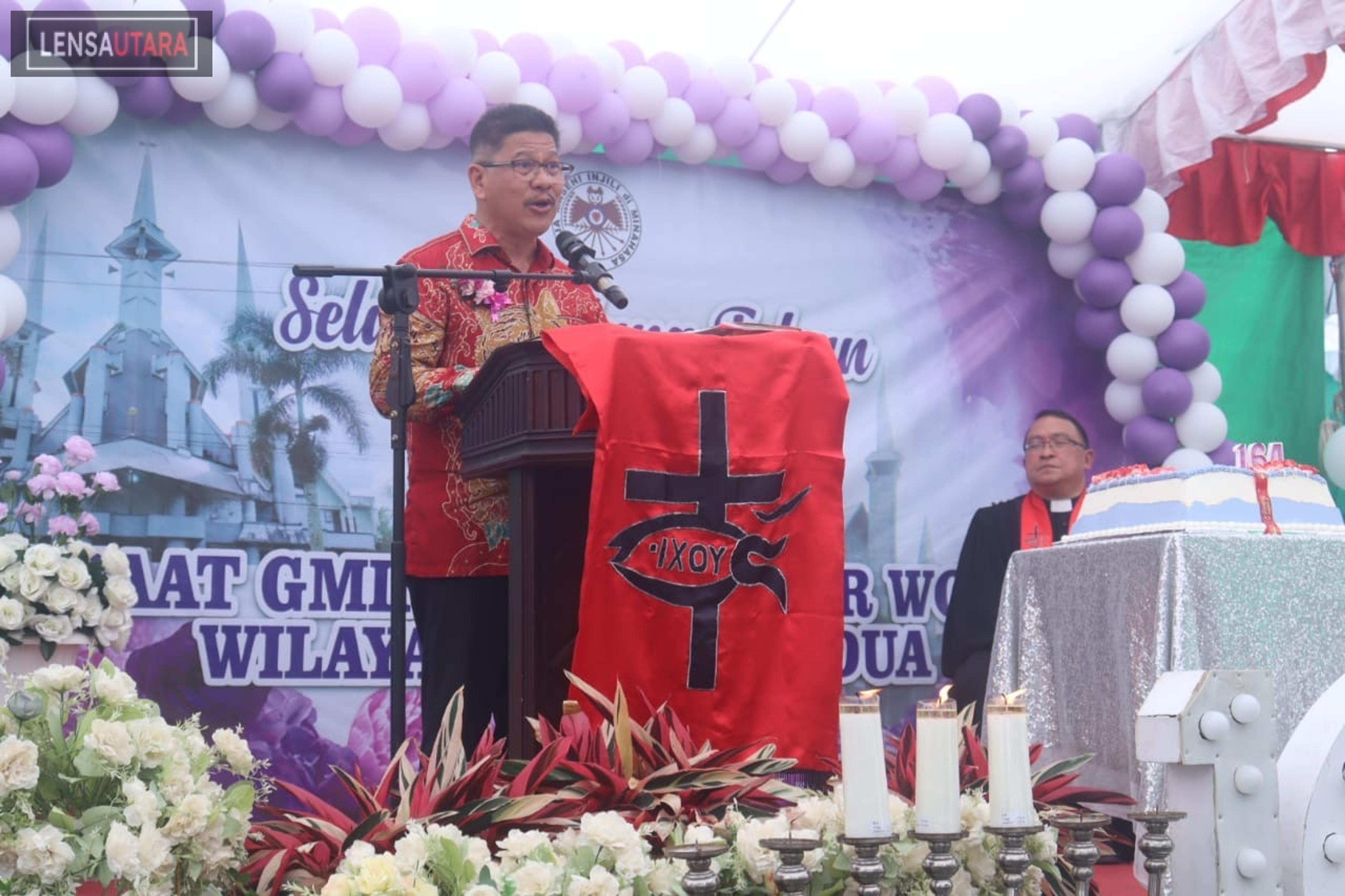 Pjs Walikota Tomohon Bersyukur Bersama Jemaat GMIM Eben Heazer Woloan