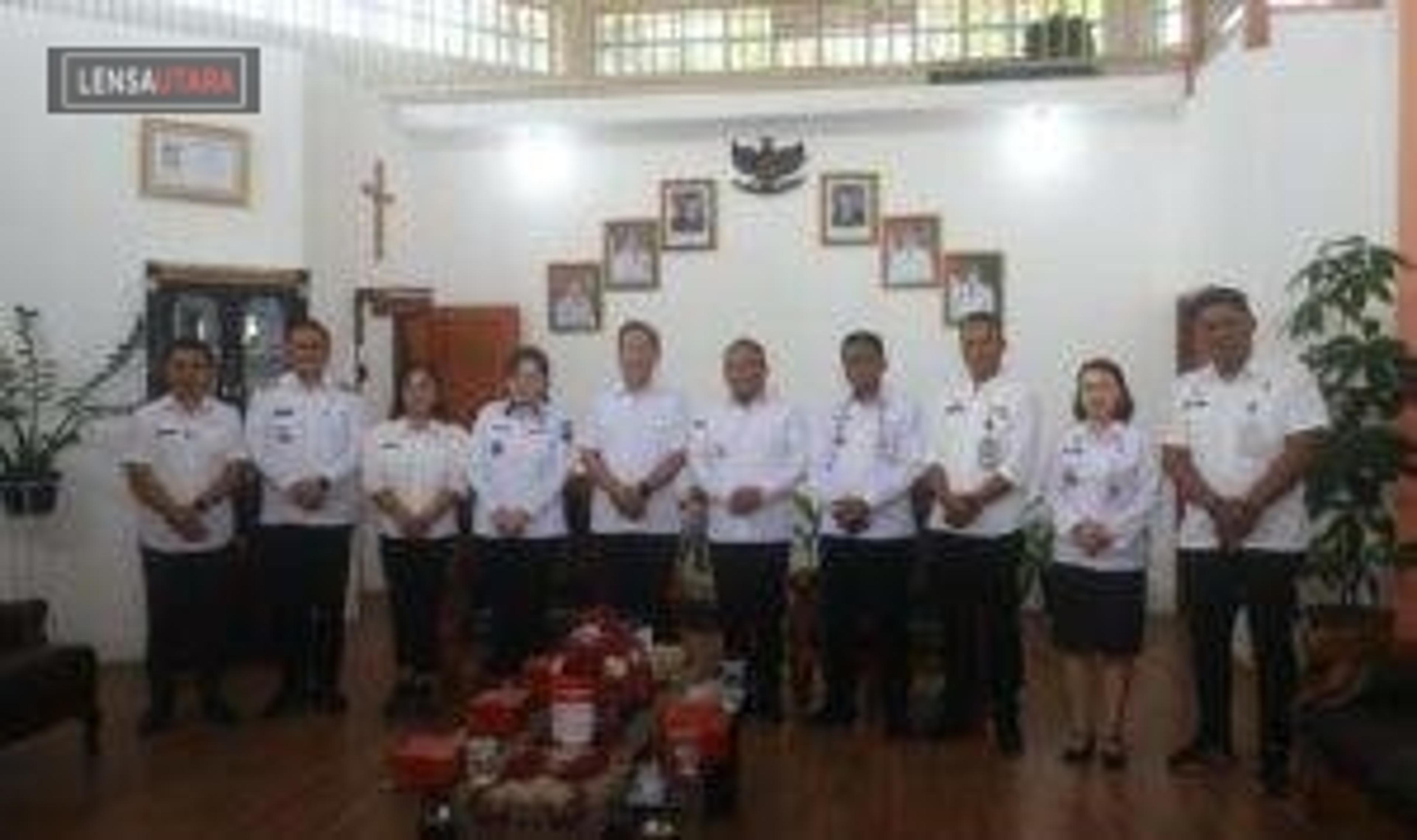 Pererat Kerja Sama Bidang Hukum, Caroll–Sendy Terima Kunjungan Kakanwil Kemenkum Sulut