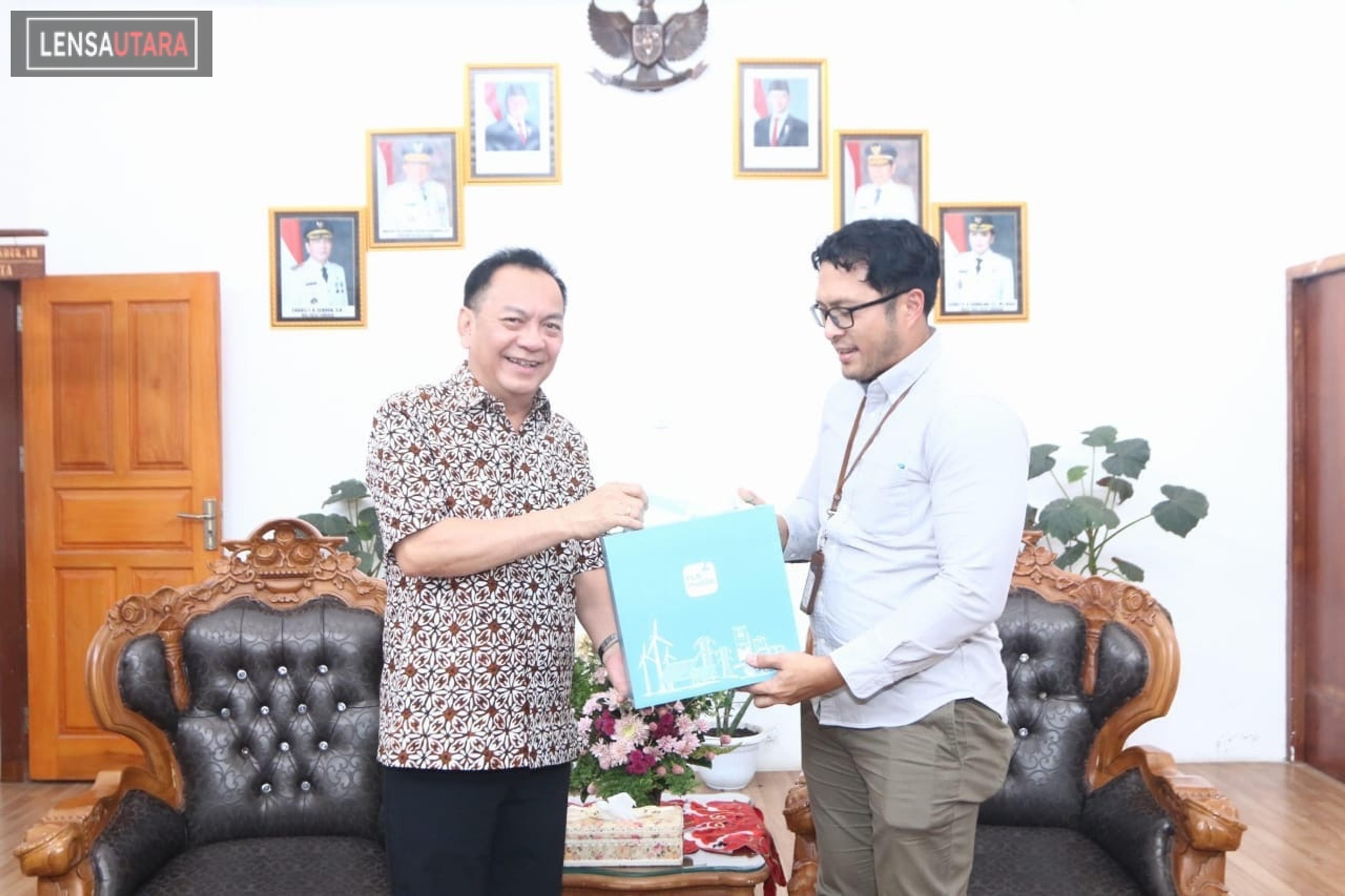 Walikota Tomohon Terima Kunjungan Manager PLN UP3 Manado, Bahas Kerjasama Kelistrikan